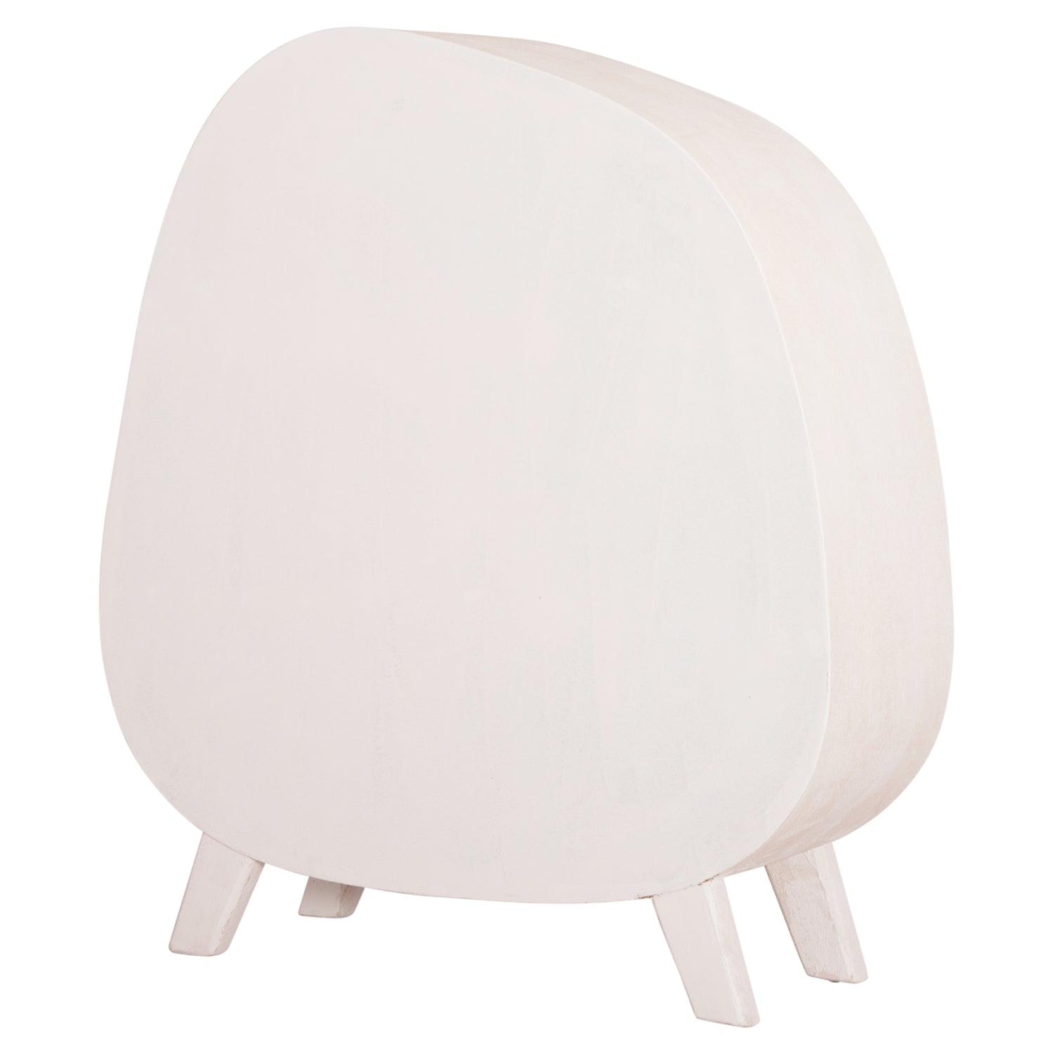 Етажерка Санторини бял цвят 120x38x13