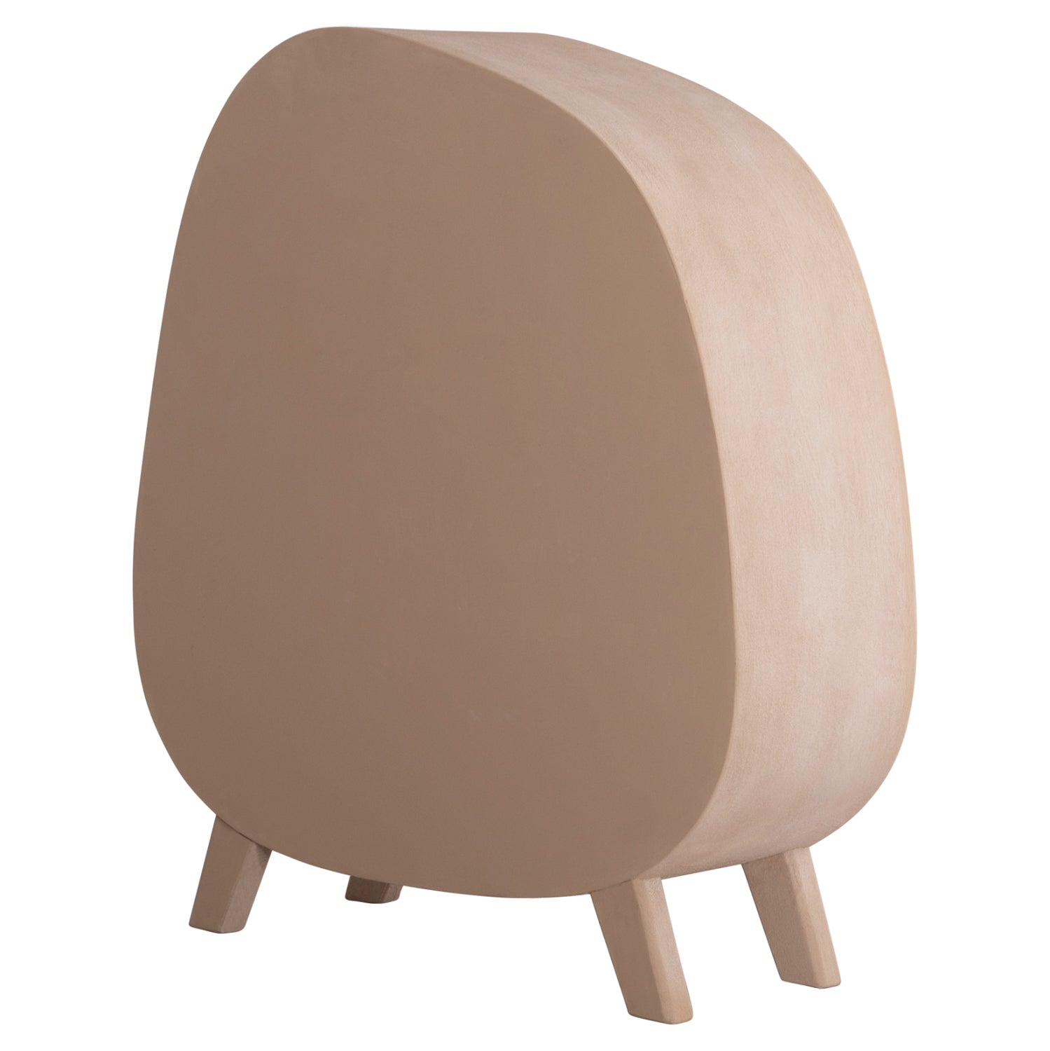 Етажерка Санторини кафяв цвят 120x38x133см