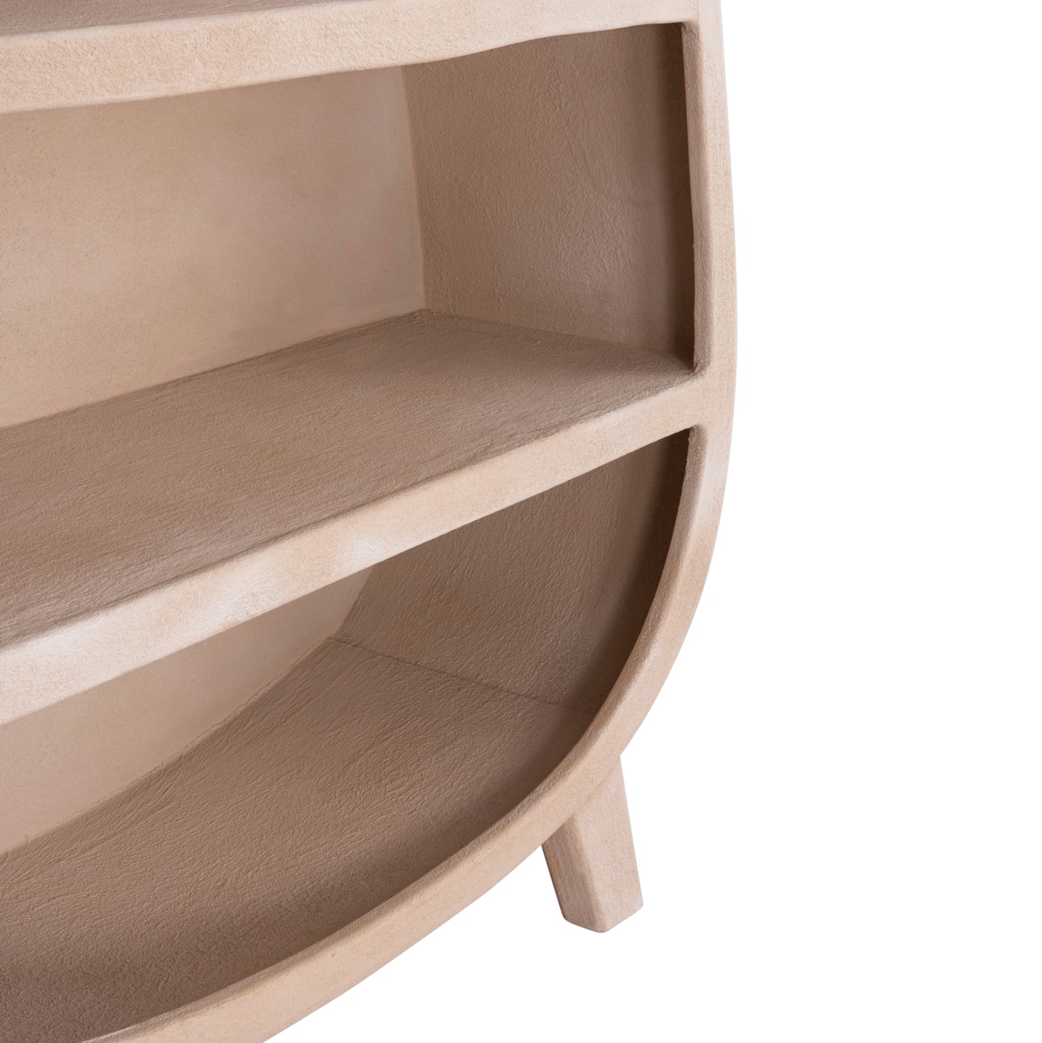 Етажерка Санторини кафяв цвят 120x38x133см