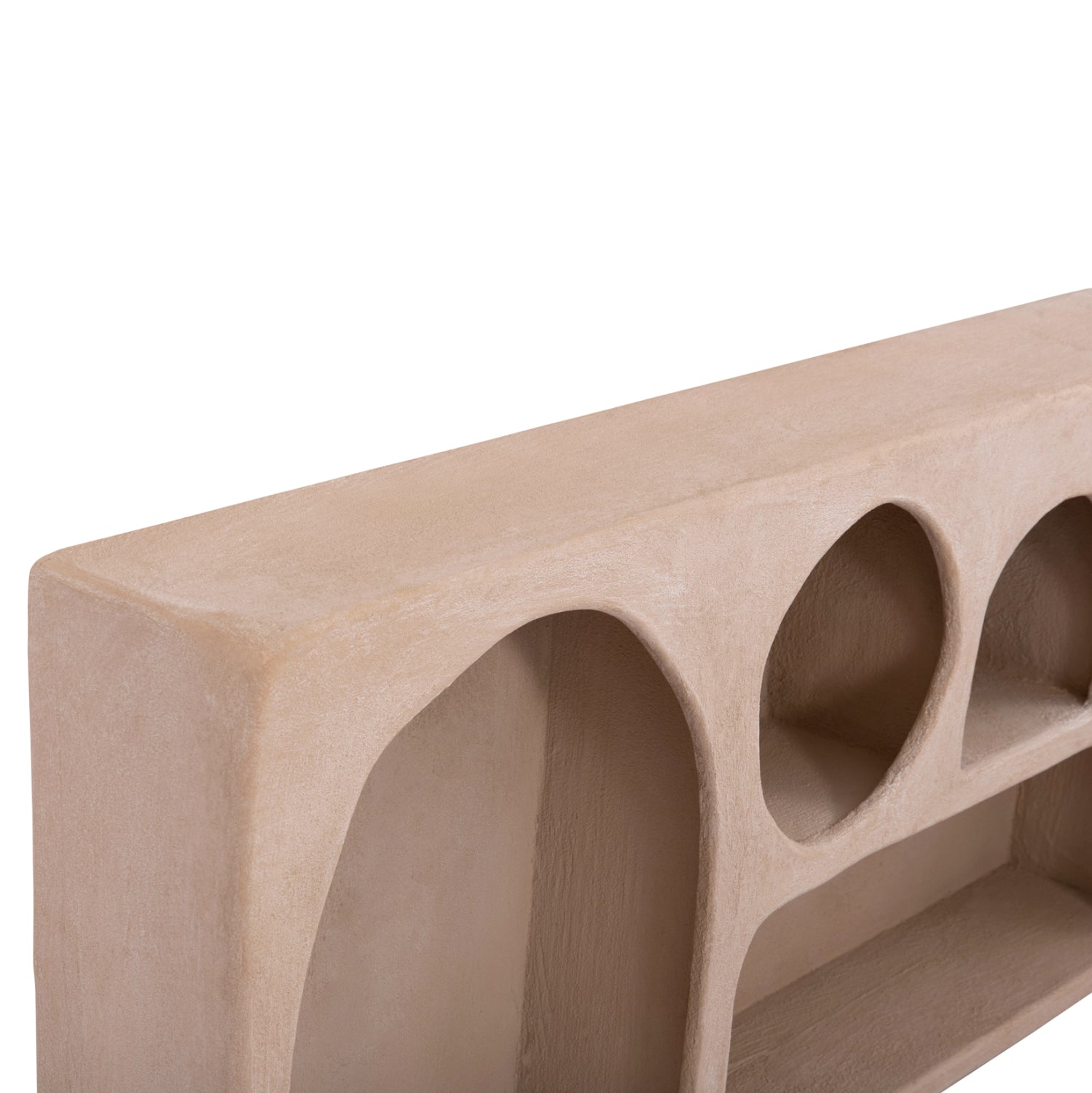 Етажерка Санторини кафяв цвят 120x18x60