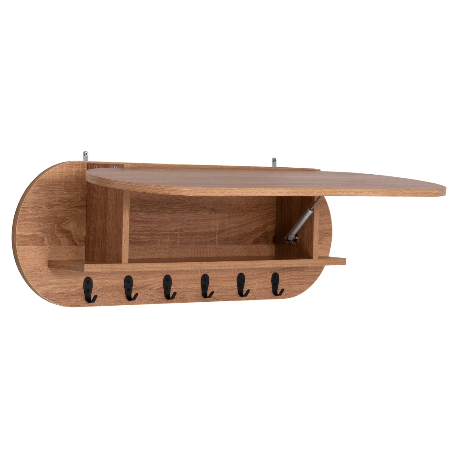 Стенна закачалка STOR 84x15.5x28.5 бял цвят