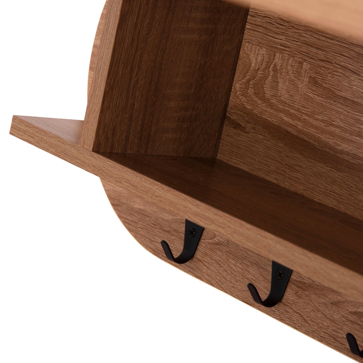 Стенна закачалка STOR 84x15.5x28.5 бял цвят