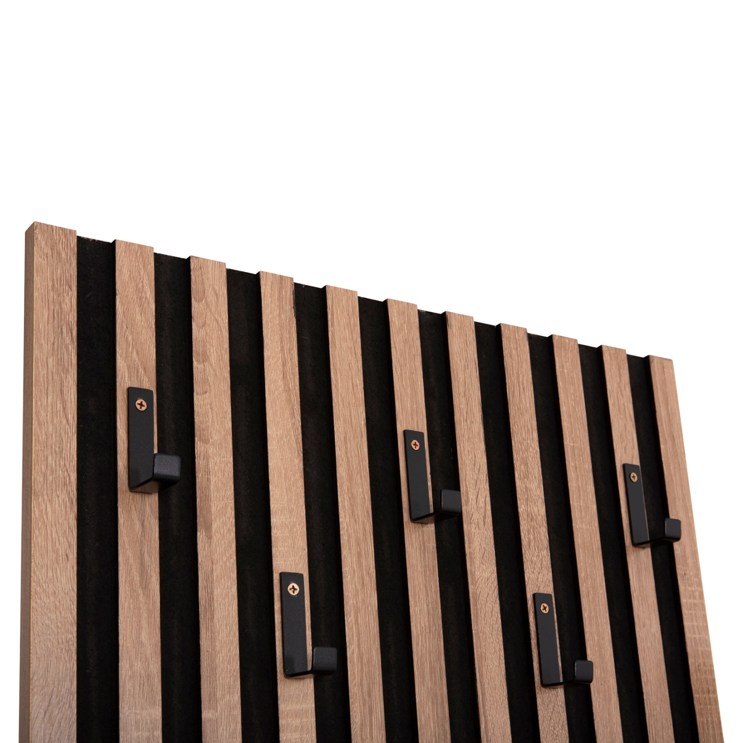 Aнтре MYLES цвят сонама-черен 100x37x200cm