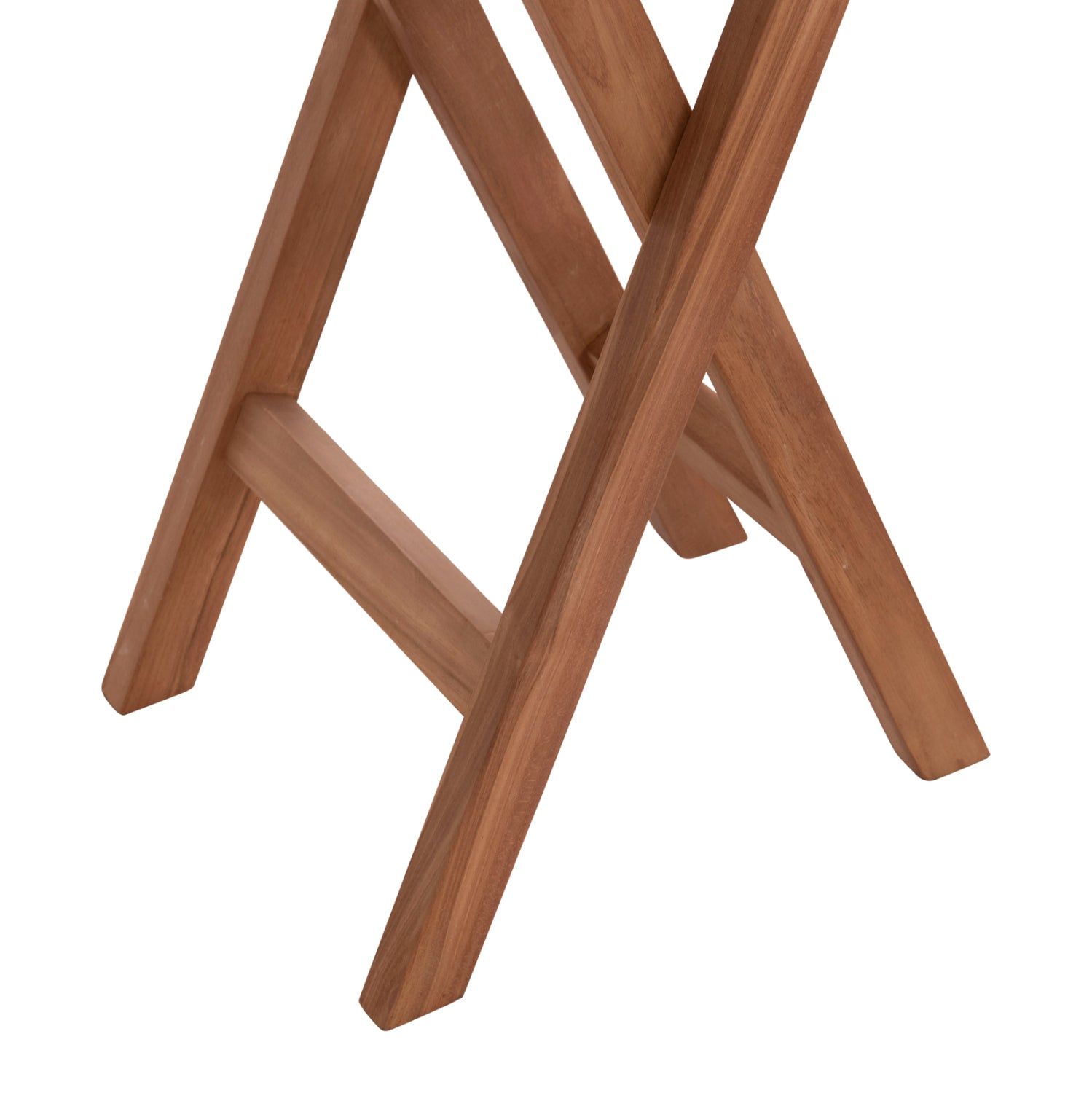 Кръгла режисьорска маса ерис тиково дърво -- натурално φ60x75hcm