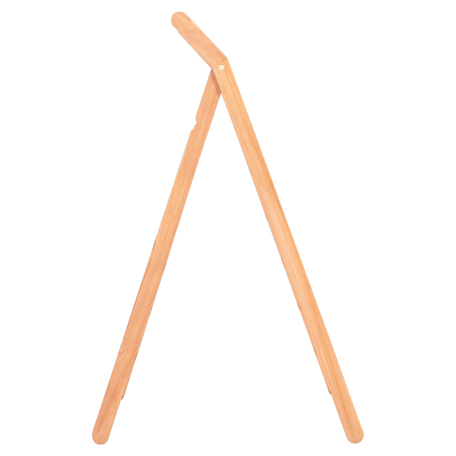 Декоративна подова закачалка METIC тиково дърво естествен цвят 70x70x102.5см