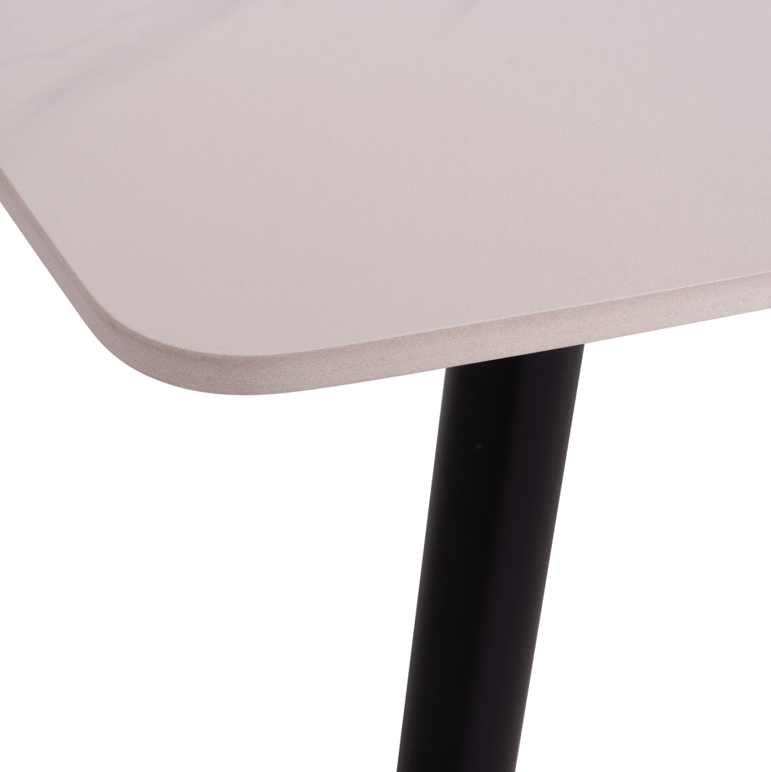 Маса Raven с вид на бял мрамор 160x80x74см.