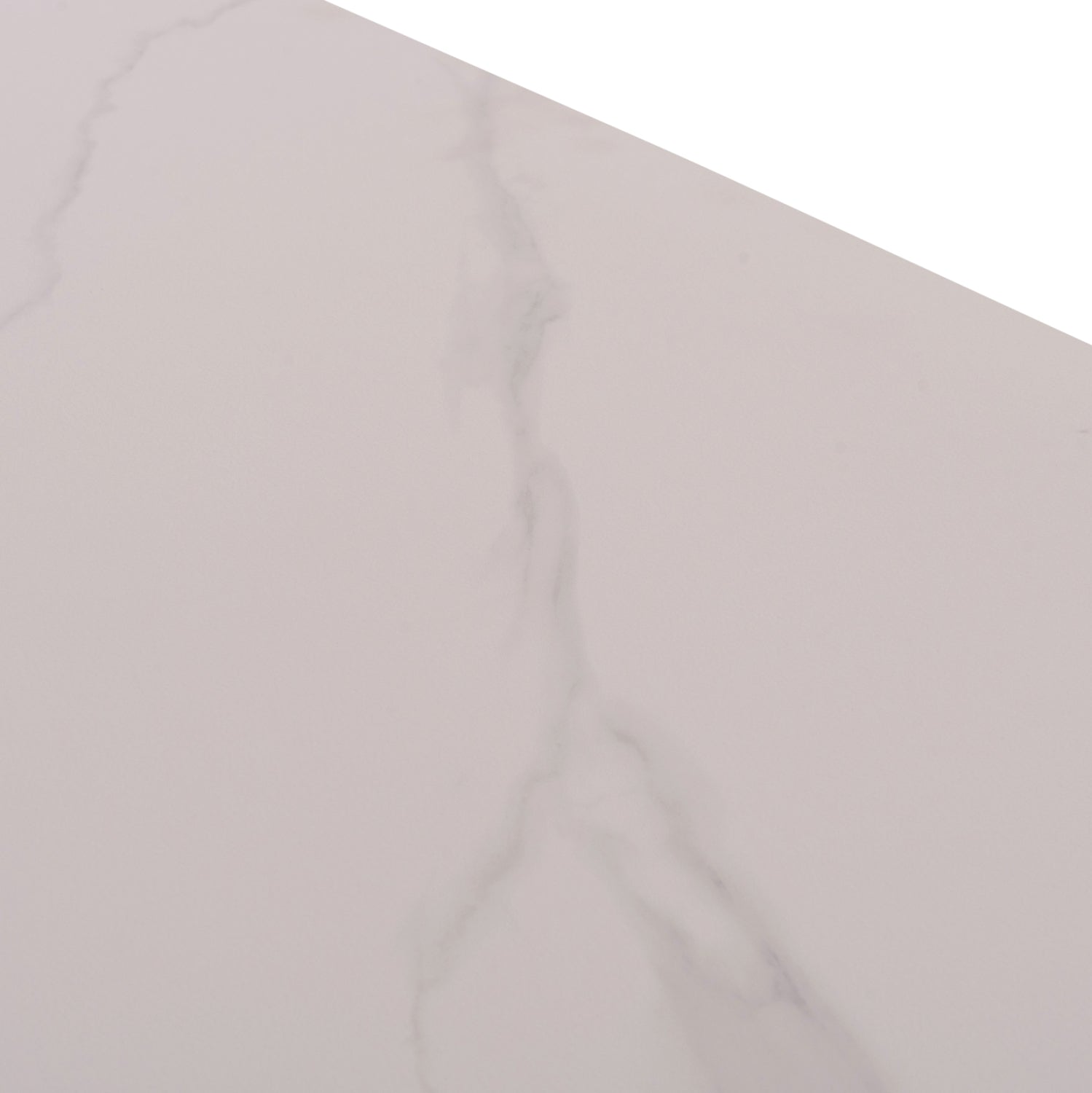 Маса Raven с вид на бял мрамор 160x80x74см