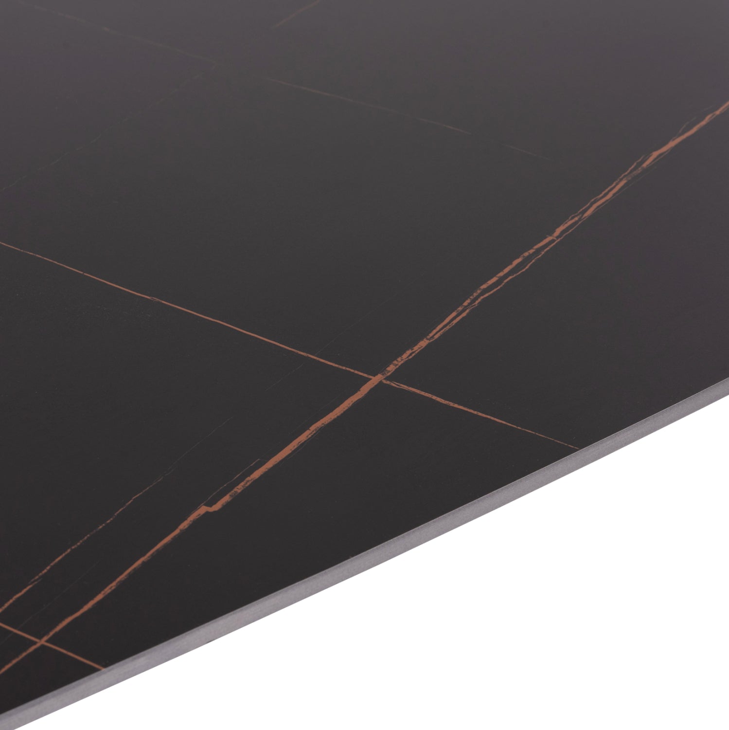 Керамична маса Raven с визия на черен мрамор 160x80x74см.