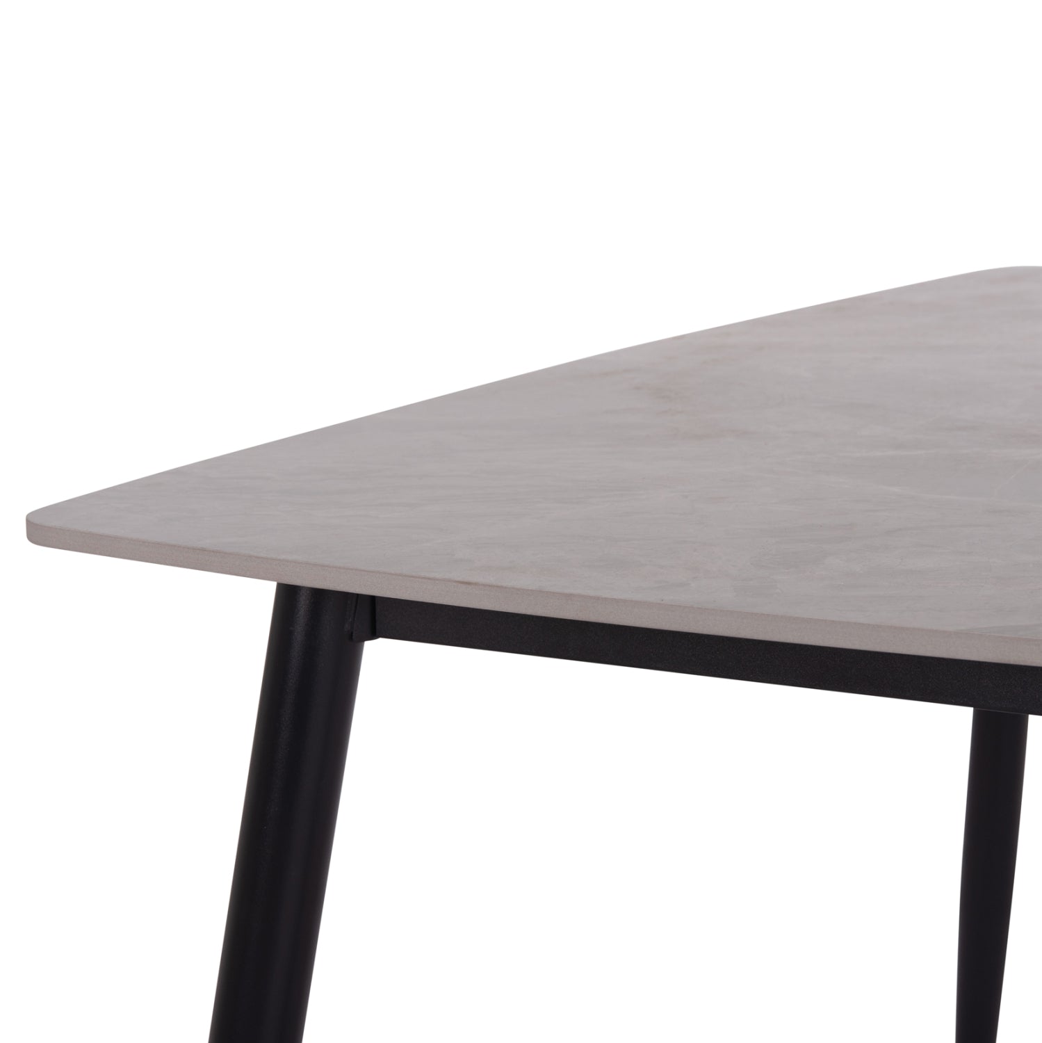 Керамична маса Raven с визия на сив мрамор 160x80x74см