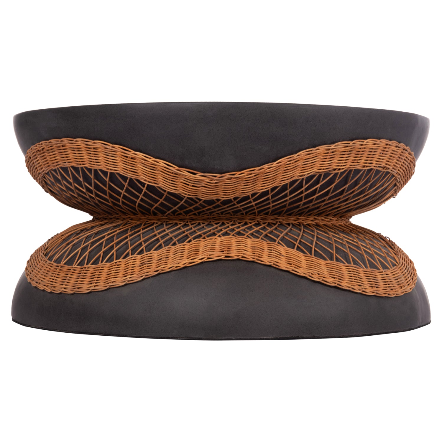 Маса Анна цвят натурал-черен