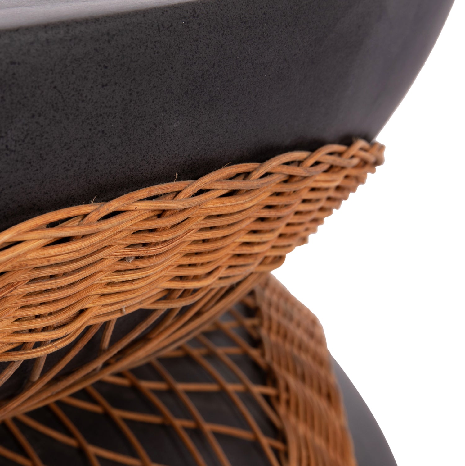 Маса Анна цвят натурал-черен