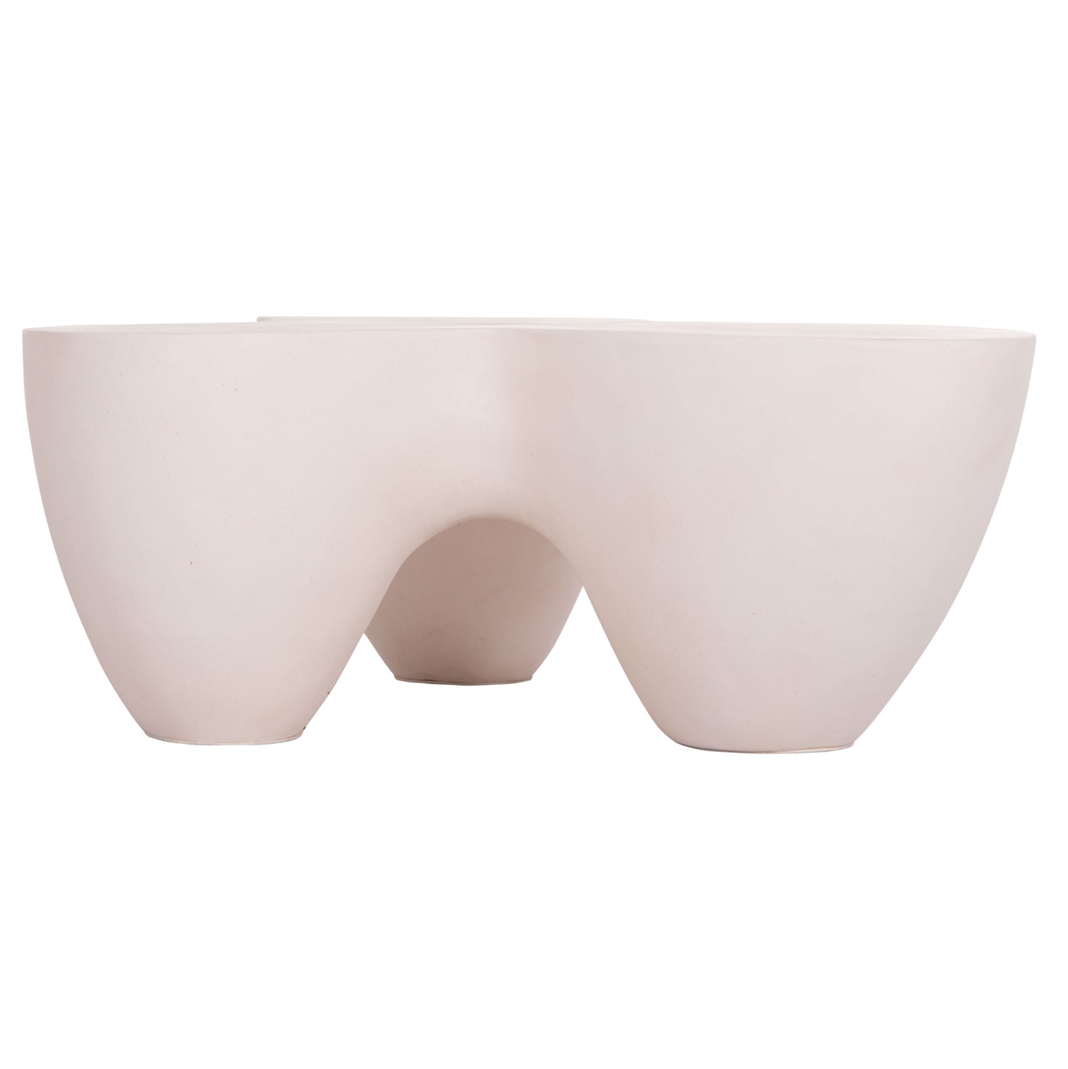 Холна маса SALLEN бял цвят 108x94x38,5см