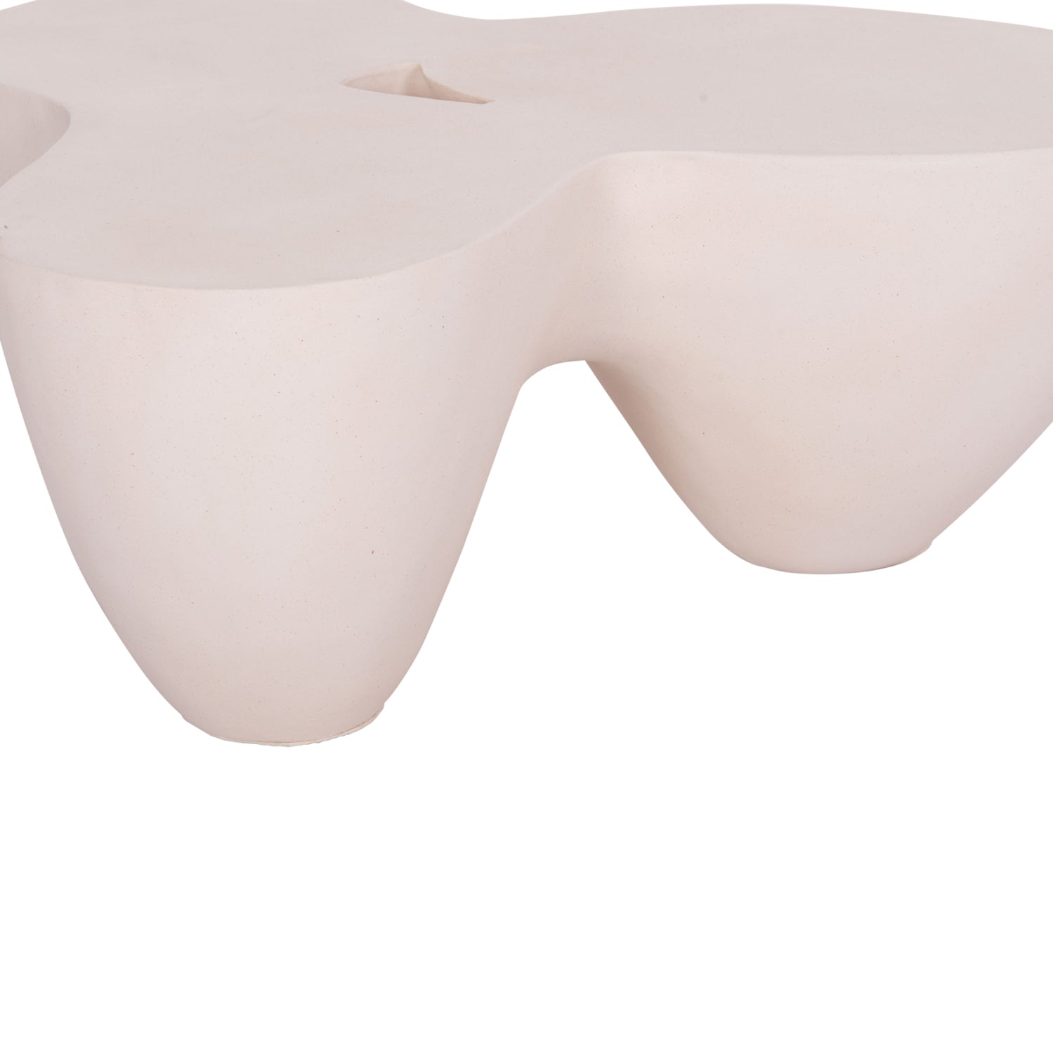 Холна маса SALLEN бял цвят 108x94x38,5см