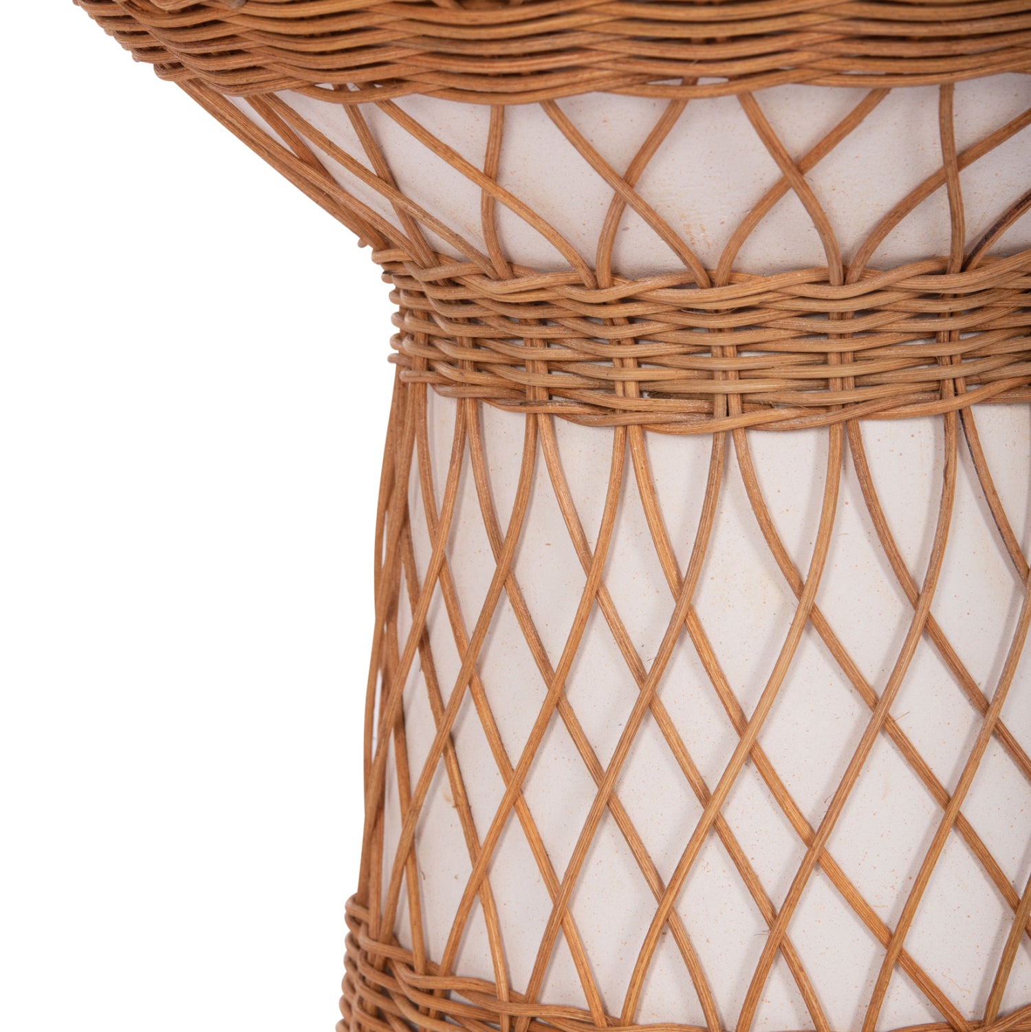 Маса Делия цвят натурал-бял