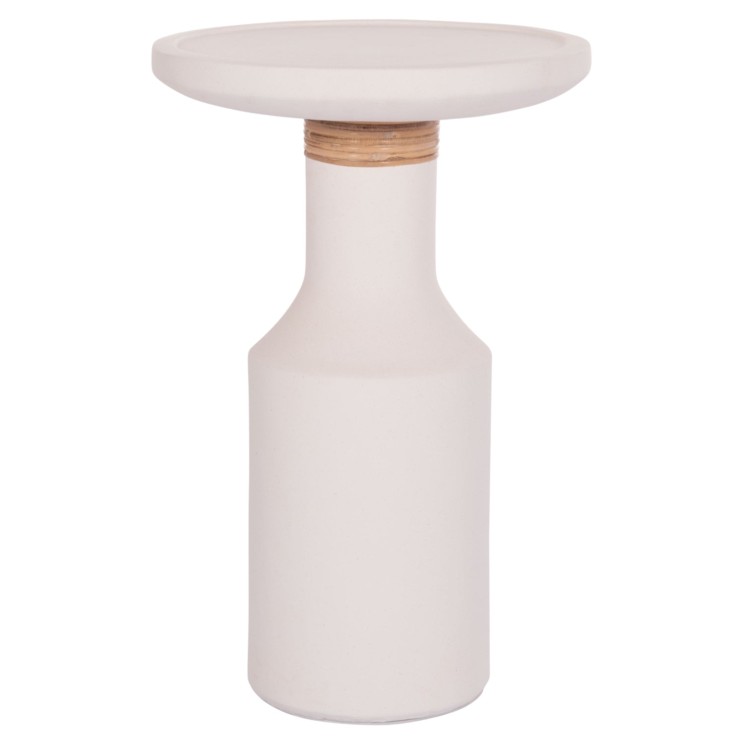 Помощна маса TRED бял цвят Φ40x61см