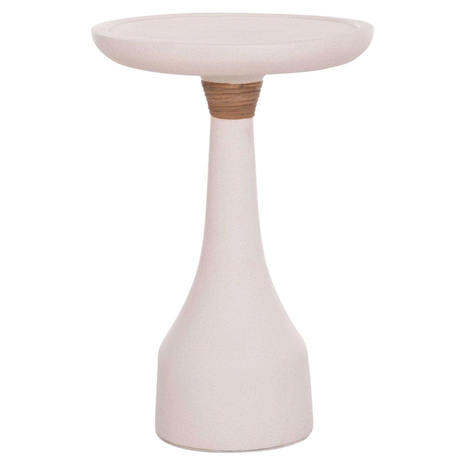 Помощна маса за лампа TORG фибро цимент бял φ41x62КГ.