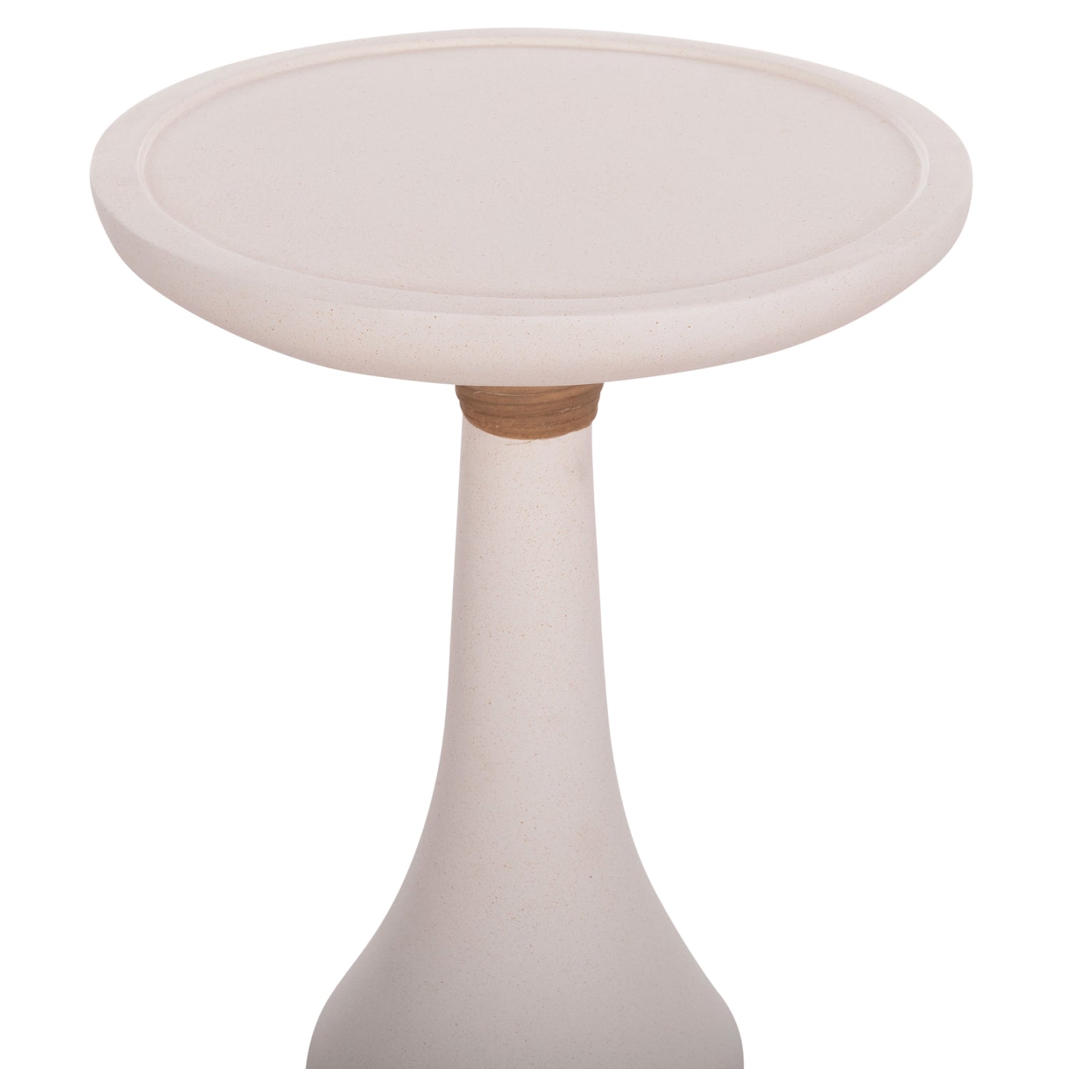 Помощна маса за лампа TORG фибро цимент бял φ41x62КГ.