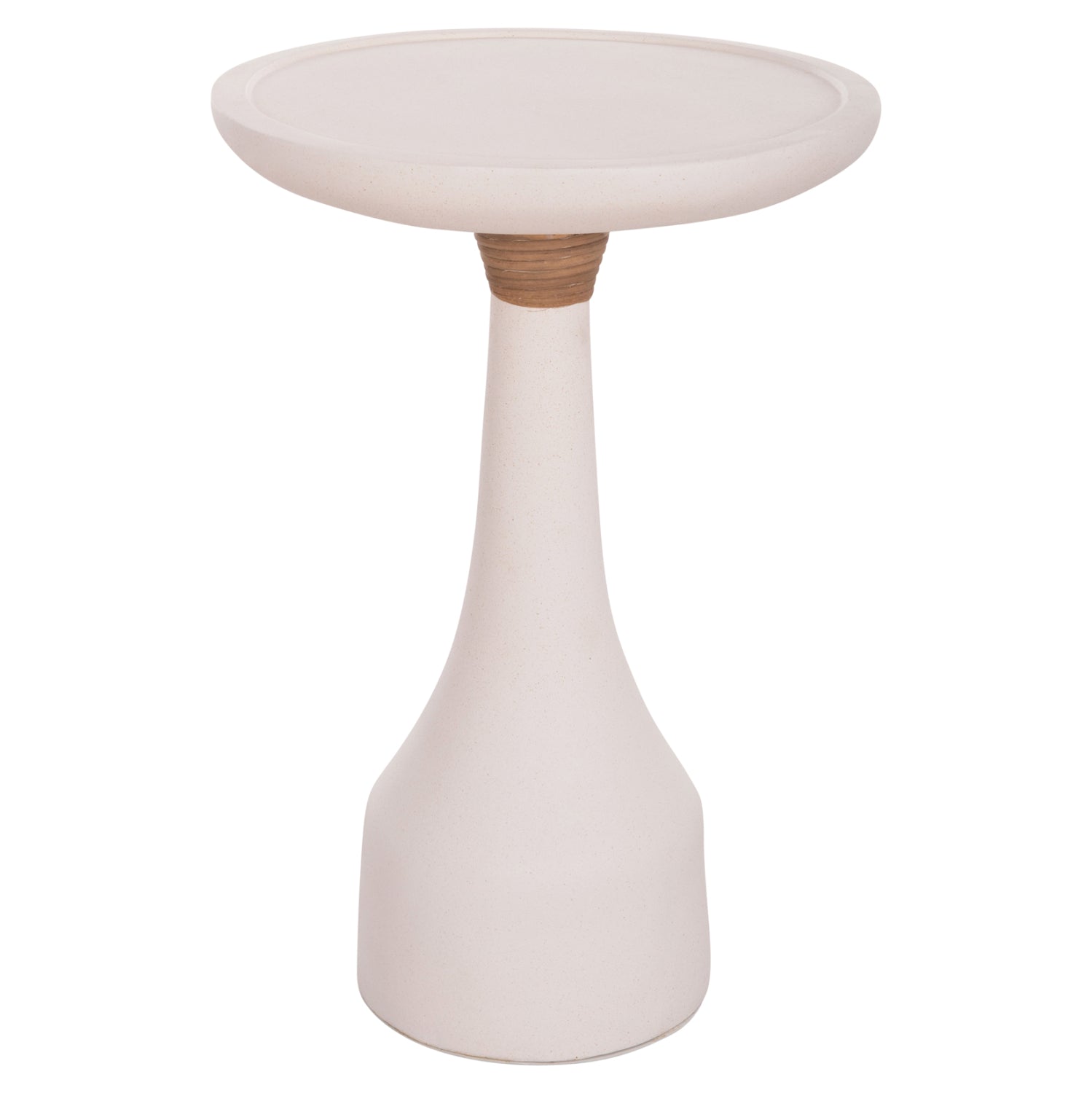 Помощна маса за лампа TORG фибро цимент бял φ41x62КГ.