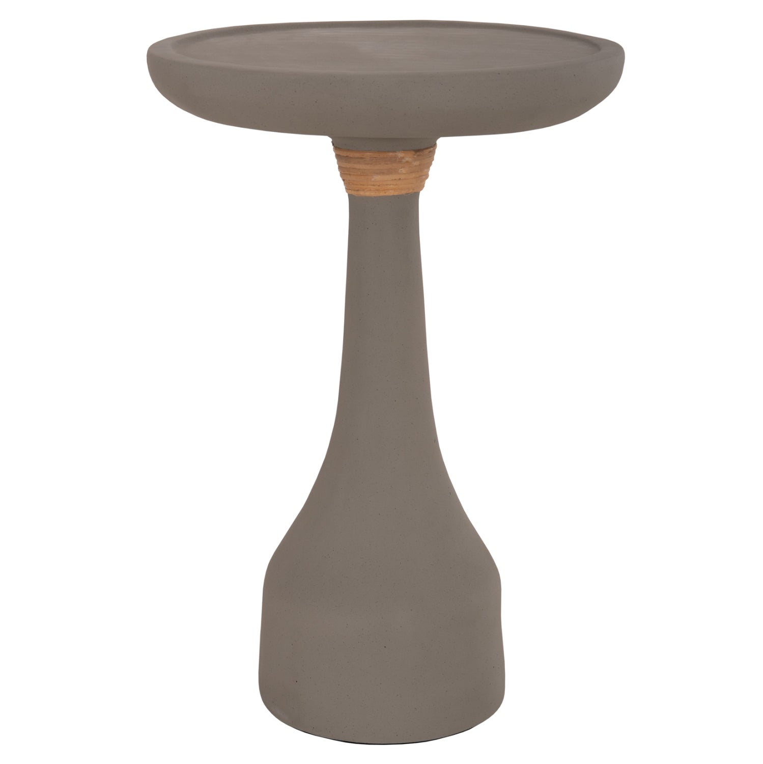 Помощна маса за лампа TORG фибро цимент сив φ41x62см.