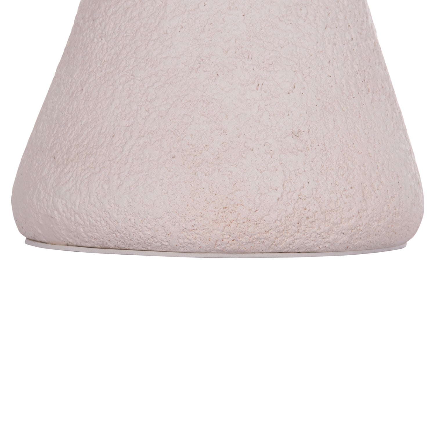 Табуретка INTERON бял цвят Φ34x39