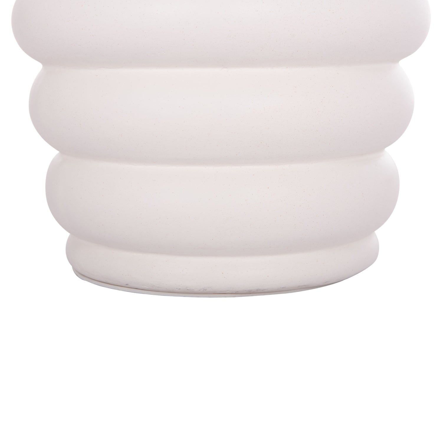 Странична маса PUFFAT естествен-бял цвят Φ45x46см