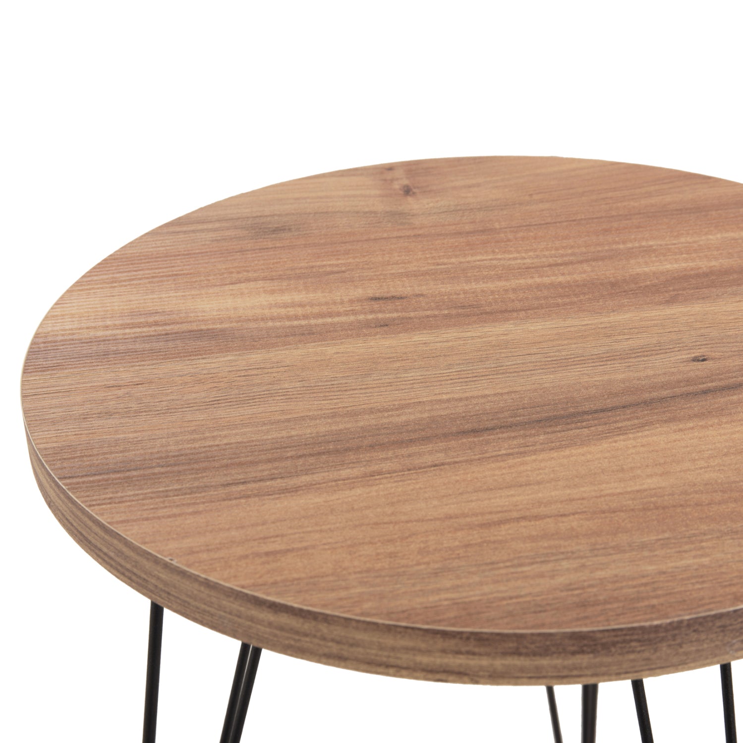 Помощни маси NISSA цвят натурал-черен