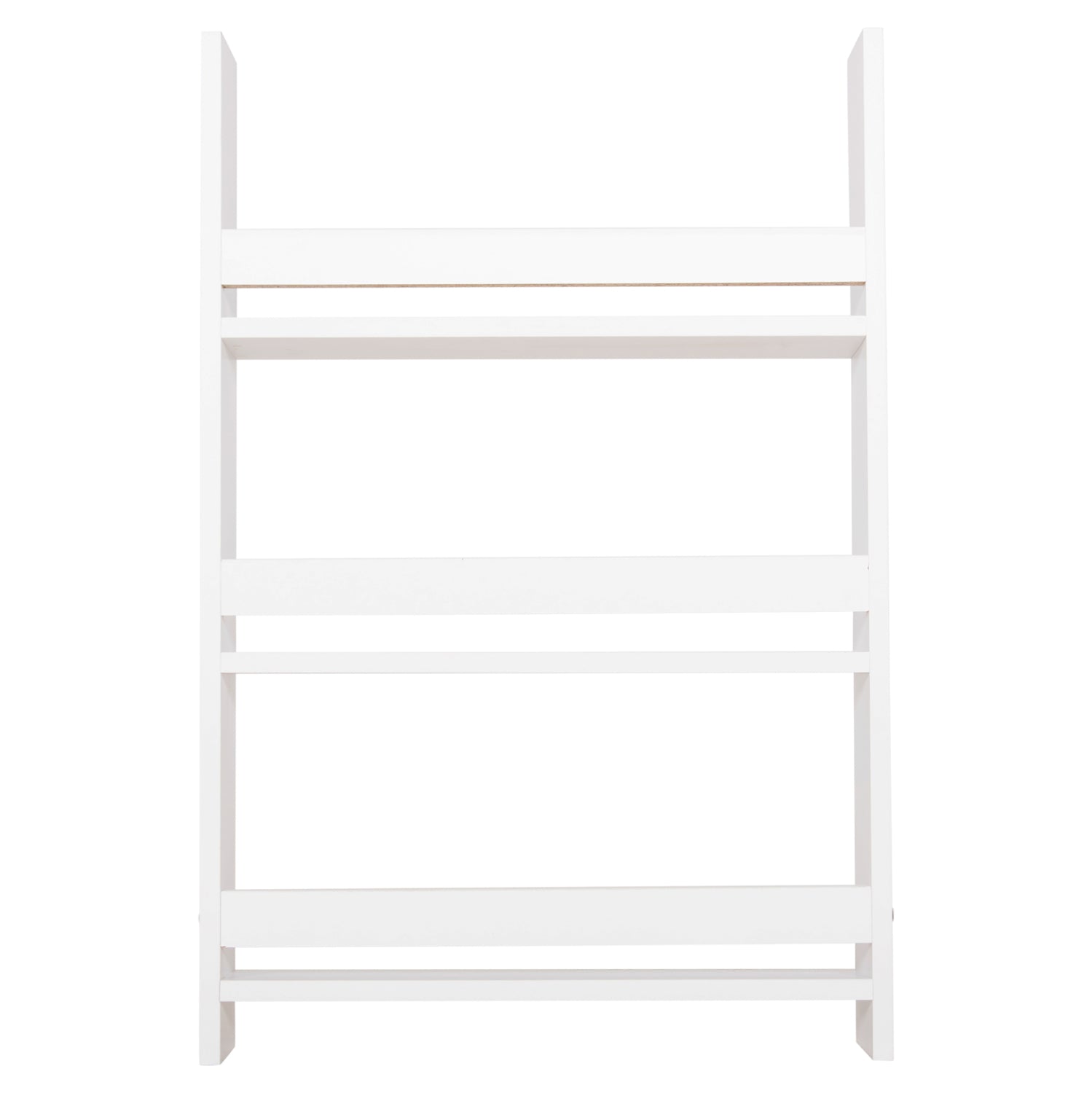 Стенен рафт sani меламин в бяло 60x10x90см (3 рафта)