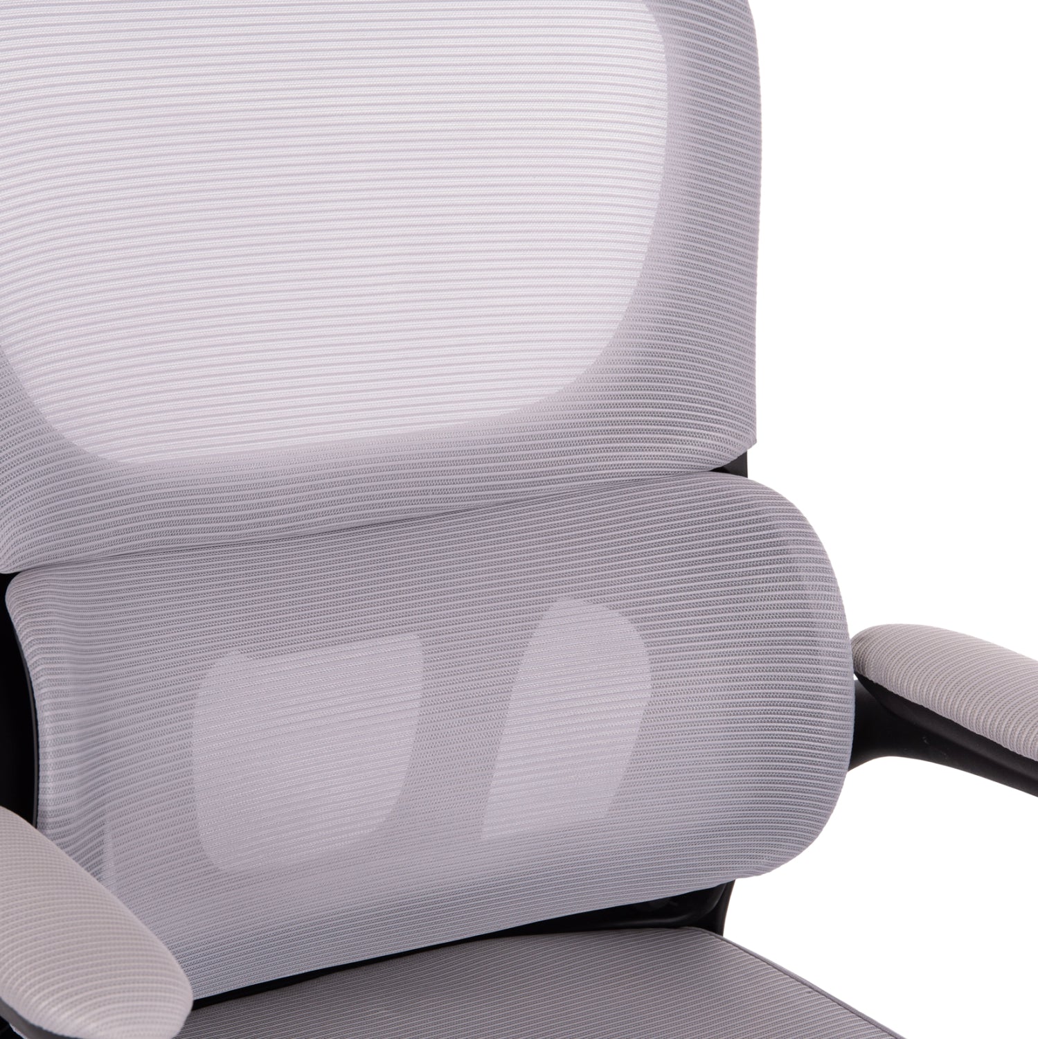 Офис стол Baston сива мрежа & черна pp рамка 64x60x127sq.