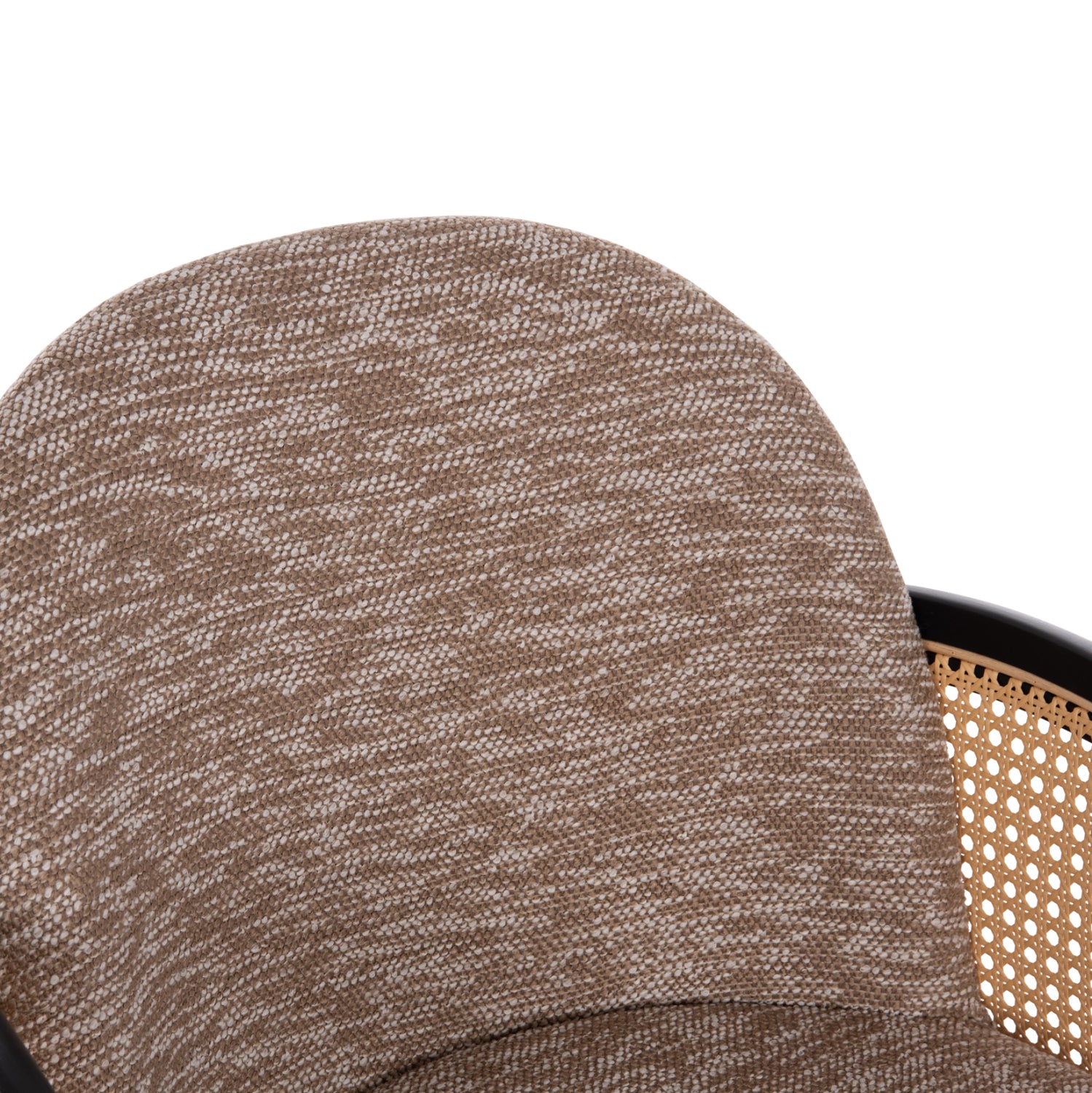 Кресло Becker кафяв-черен цвят 54х62х79см