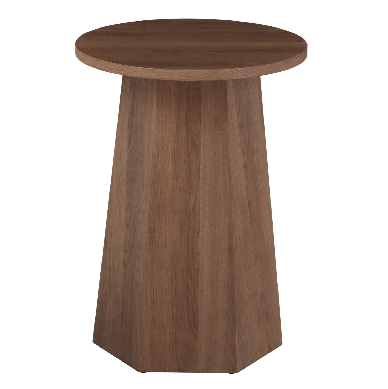 Странична маса CARPEN естествен дървесен цвят Ф40x55.5см