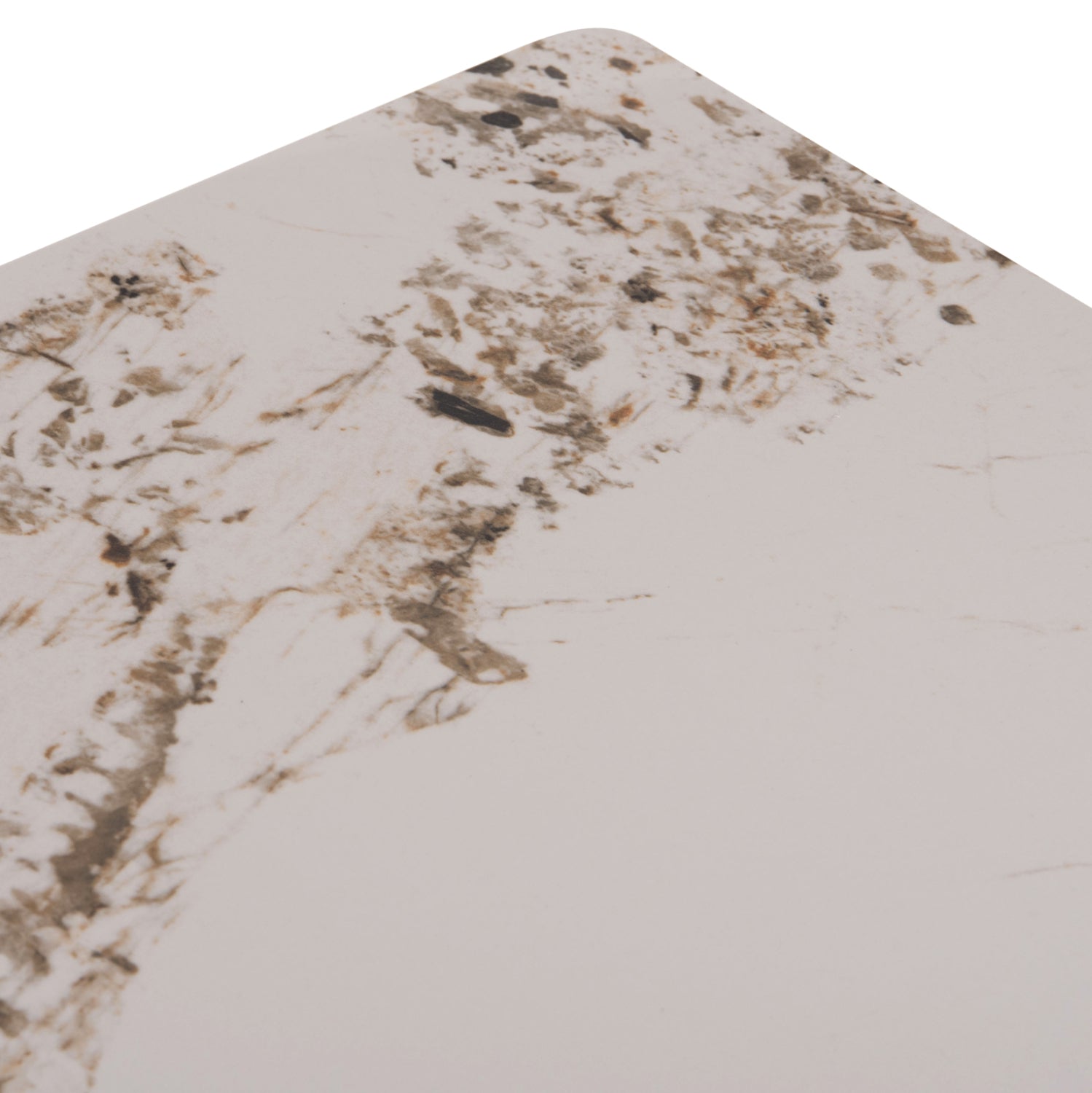 Трапезарна маса tetran черна основа -- синтерован камък pandora 80x80x74см