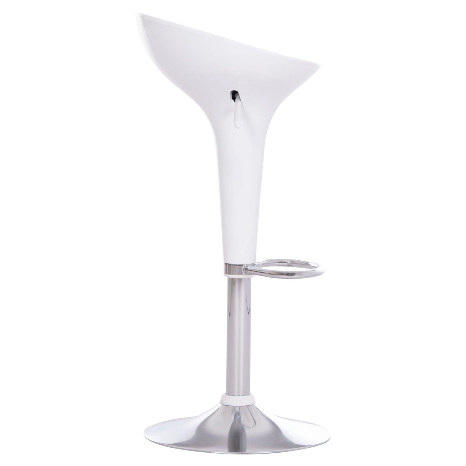 Бар стол DAISY бял цвят 44x38x85