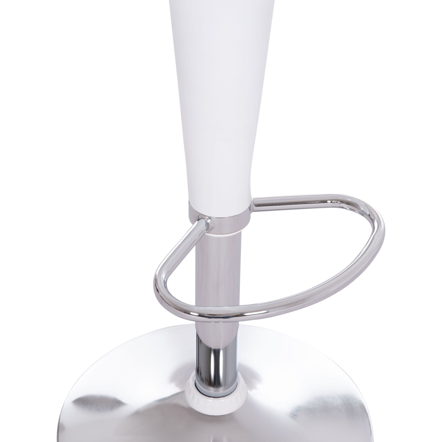 Бар стол DAISY бял цвят 44x38x85