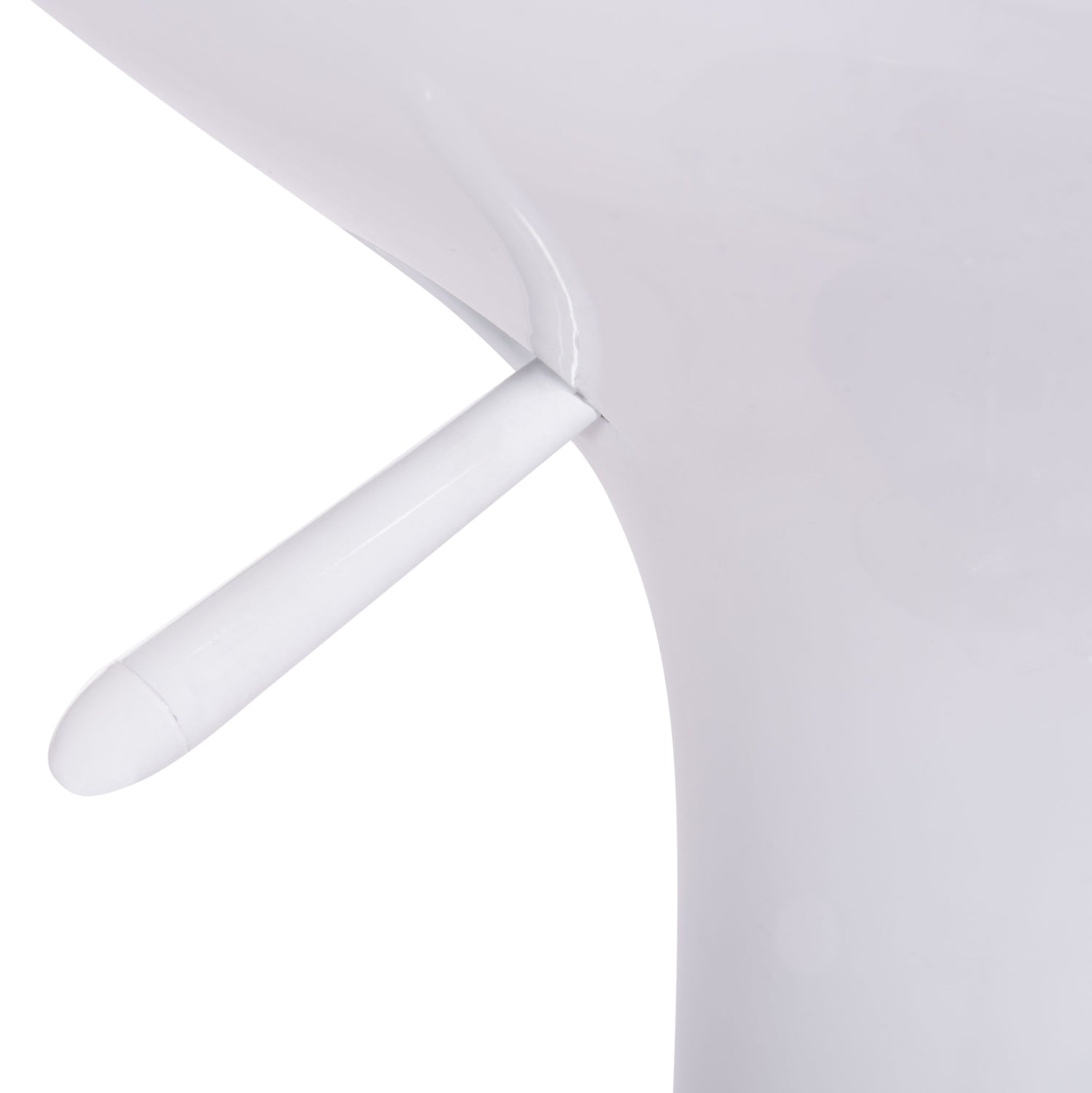 Бар стол DAISY бял цвят 44x38x85