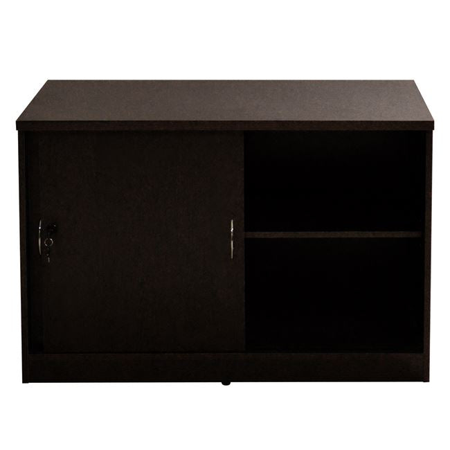 Офис шкаф CAITLYN цвят венге 100x45x69см