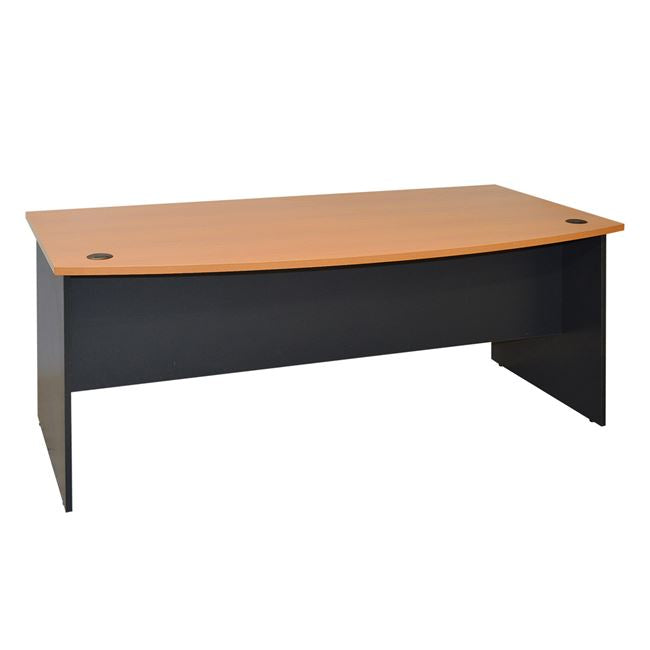 Офис бюро CADAK сив-бук цвят 180x93.5x74см