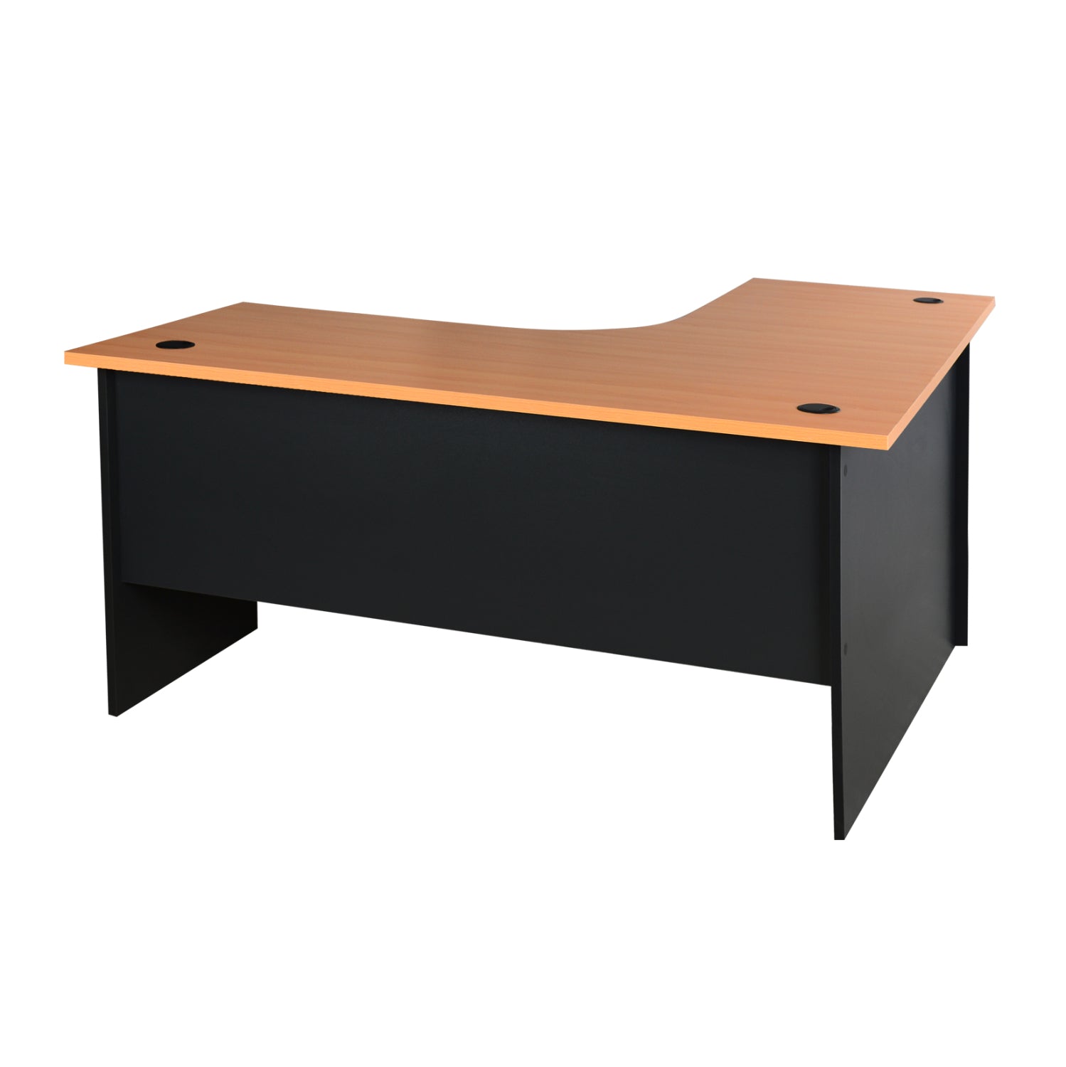 Ъглово офис бюро Стаси 150/150см-цвят бук-сив