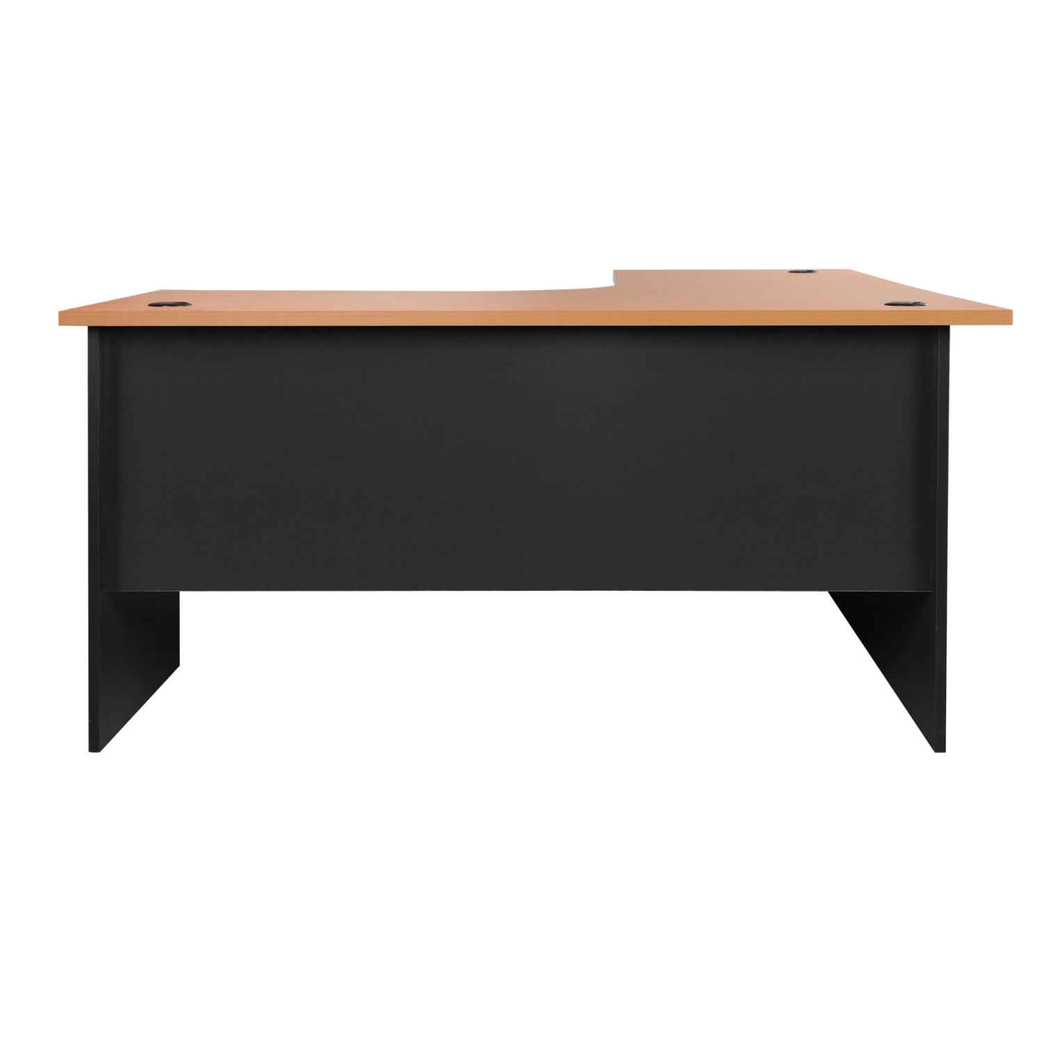 Ъглово офис бюро Стаси 150/150см-цвят бук-сив