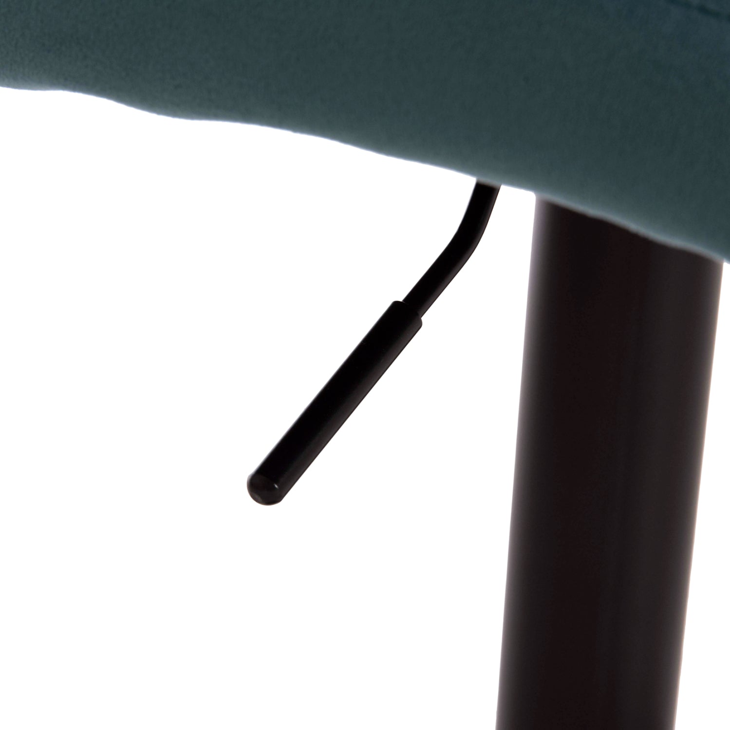 Бар стол Диана кадифе син цвят 44x52x109