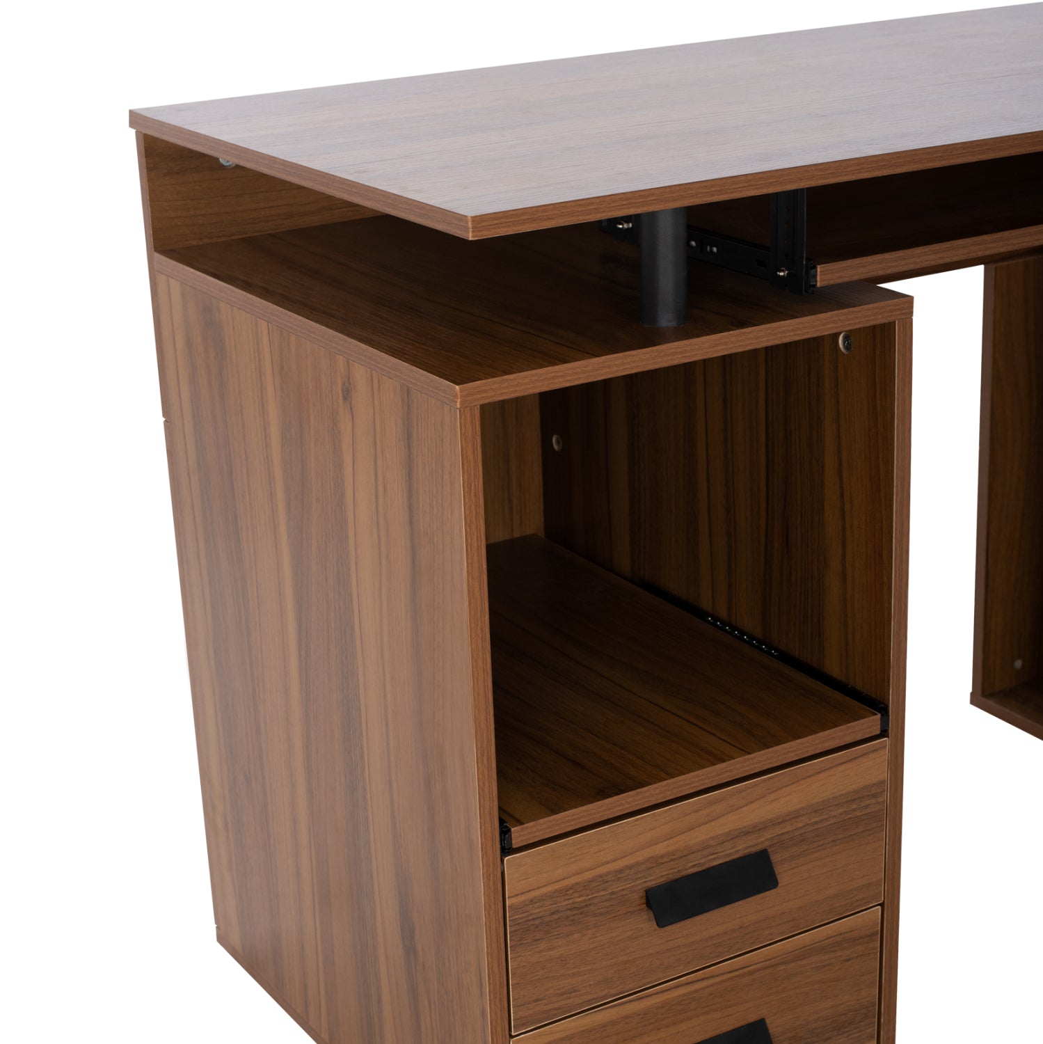 Офис бюро STATUS орех цвят 120X55X76 см