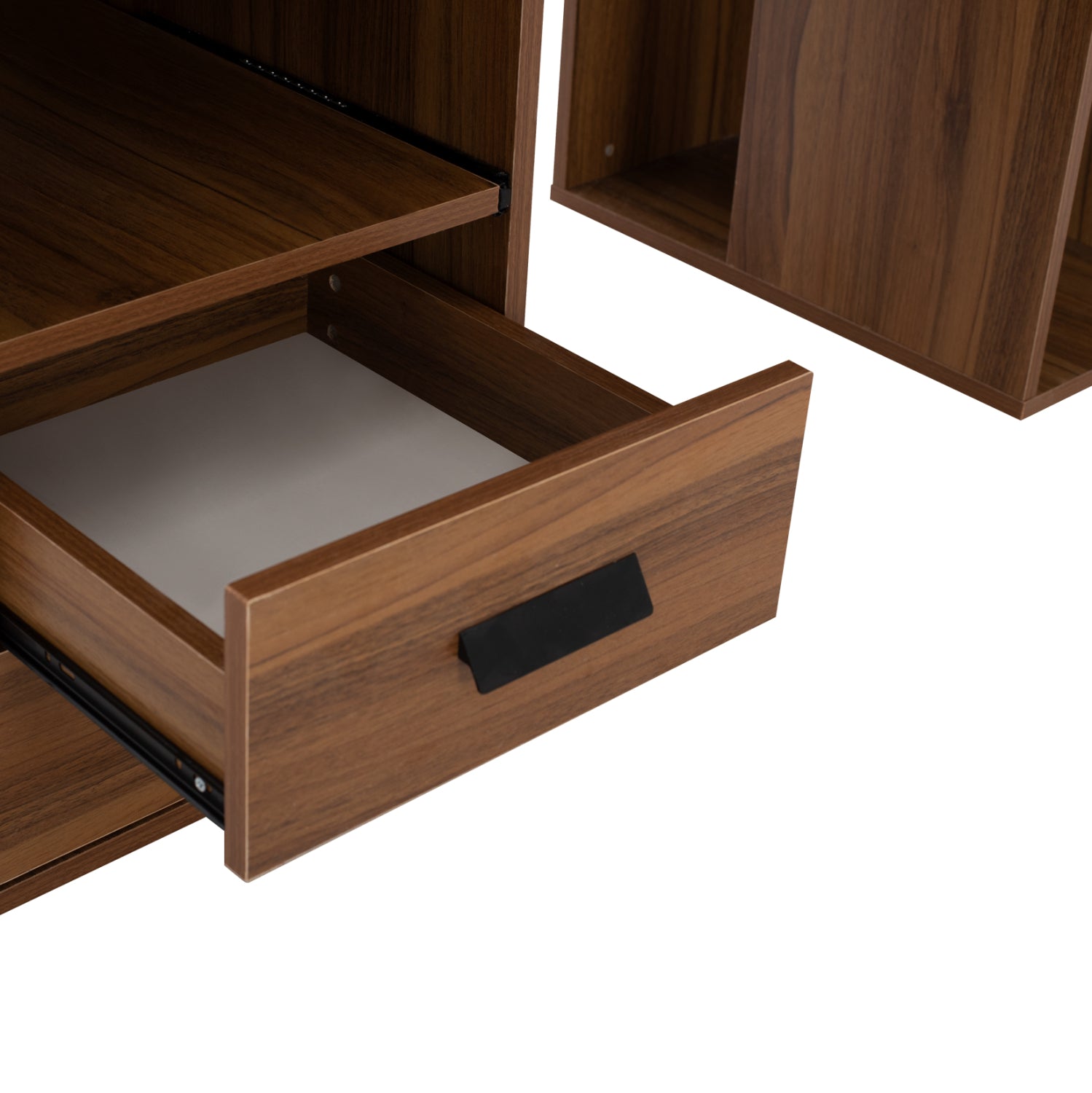 Офис бюро STATUS орех цвят 120X55X76 см