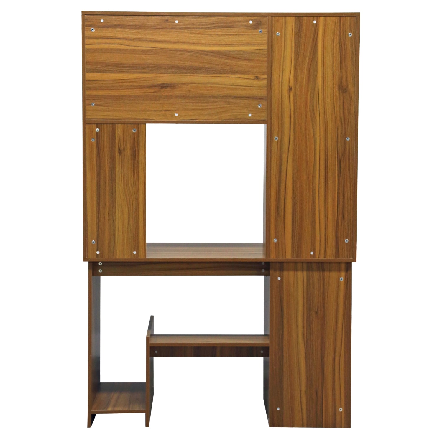 Офис бюро STATUS орех цвят 120x55x182 см