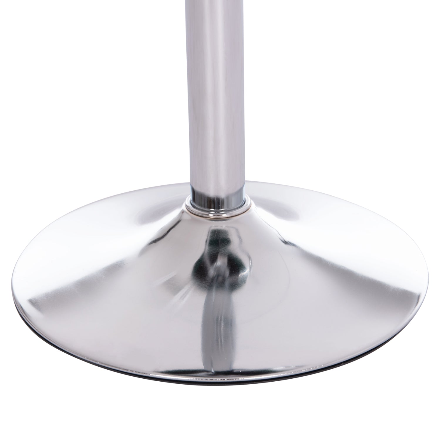 Бар стол Rose КГ204.46 с хромиран амортисьор и кадифе, кипарис, 48x45x105см.