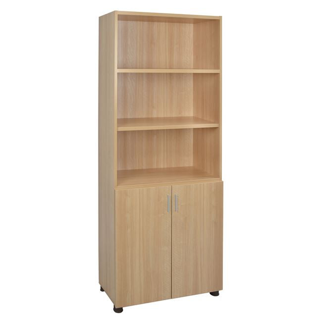 Офис библиотека VANCE цвят бук 80X40X190см