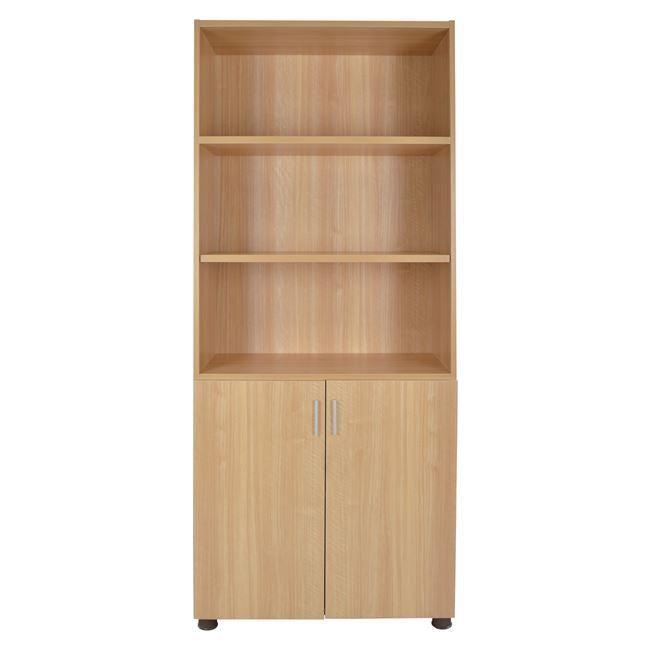Офис библиотека VANCE цвят бук 80X40X190см