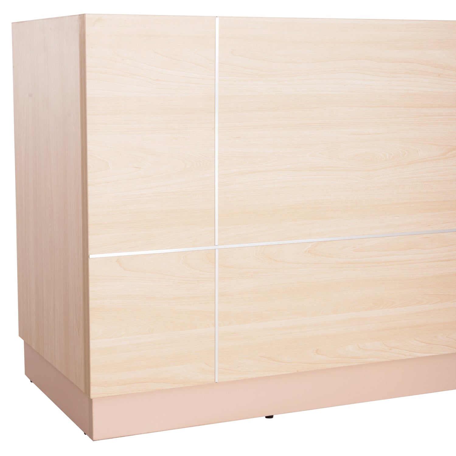 Рецепция DALTON цвят сонома-бежов 240x80x106см