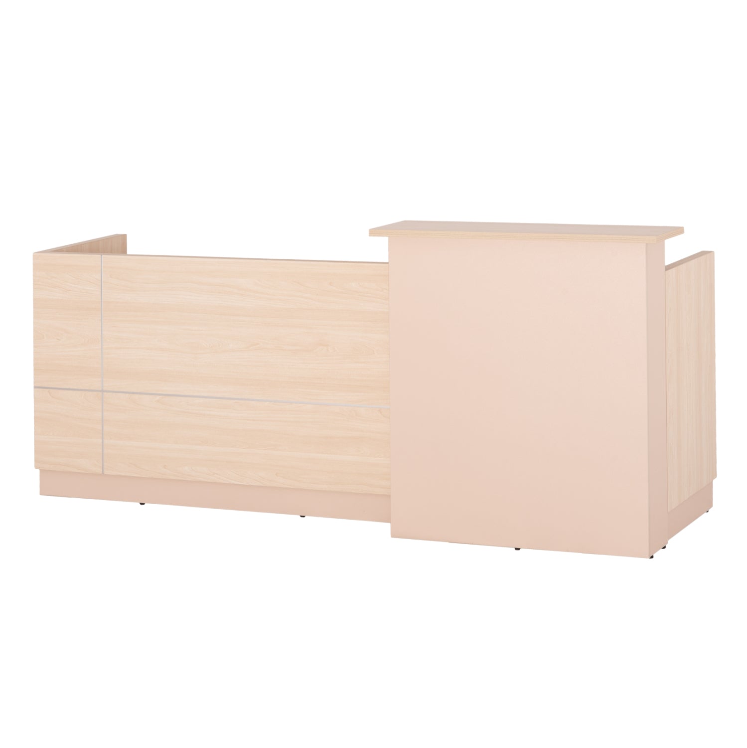 Рецепция  DALTON  цвят сонома-бежов 240x80x106см