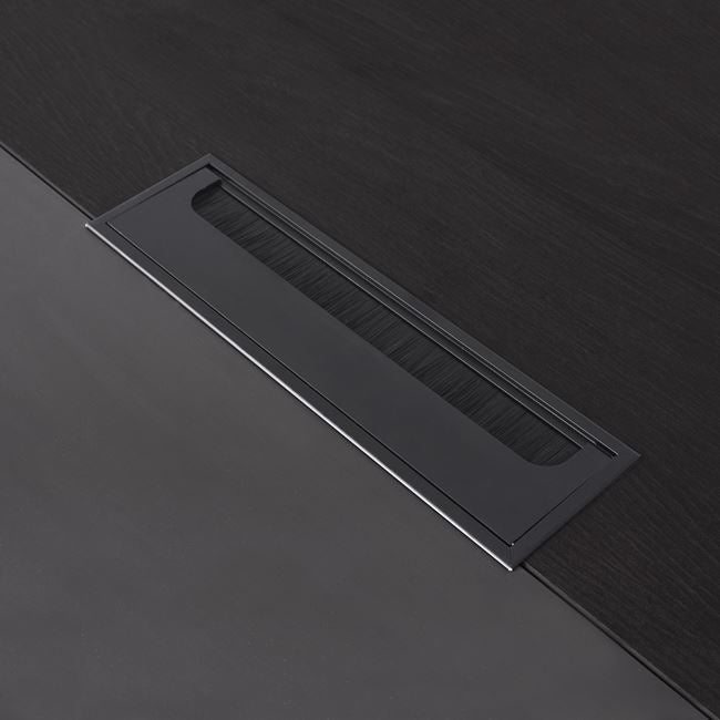 Офис бюро ROSEWOOD - десен ъгълцвят венге-сив 180X170X76см