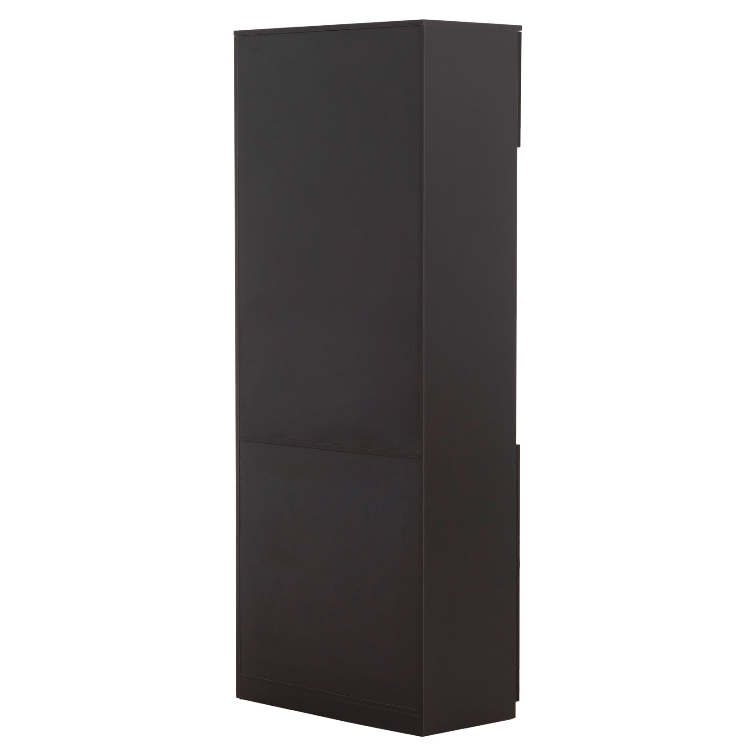 Библиотека ROSEWOOD 80х200 -цвят венге-сив 80Χ40Χ200см