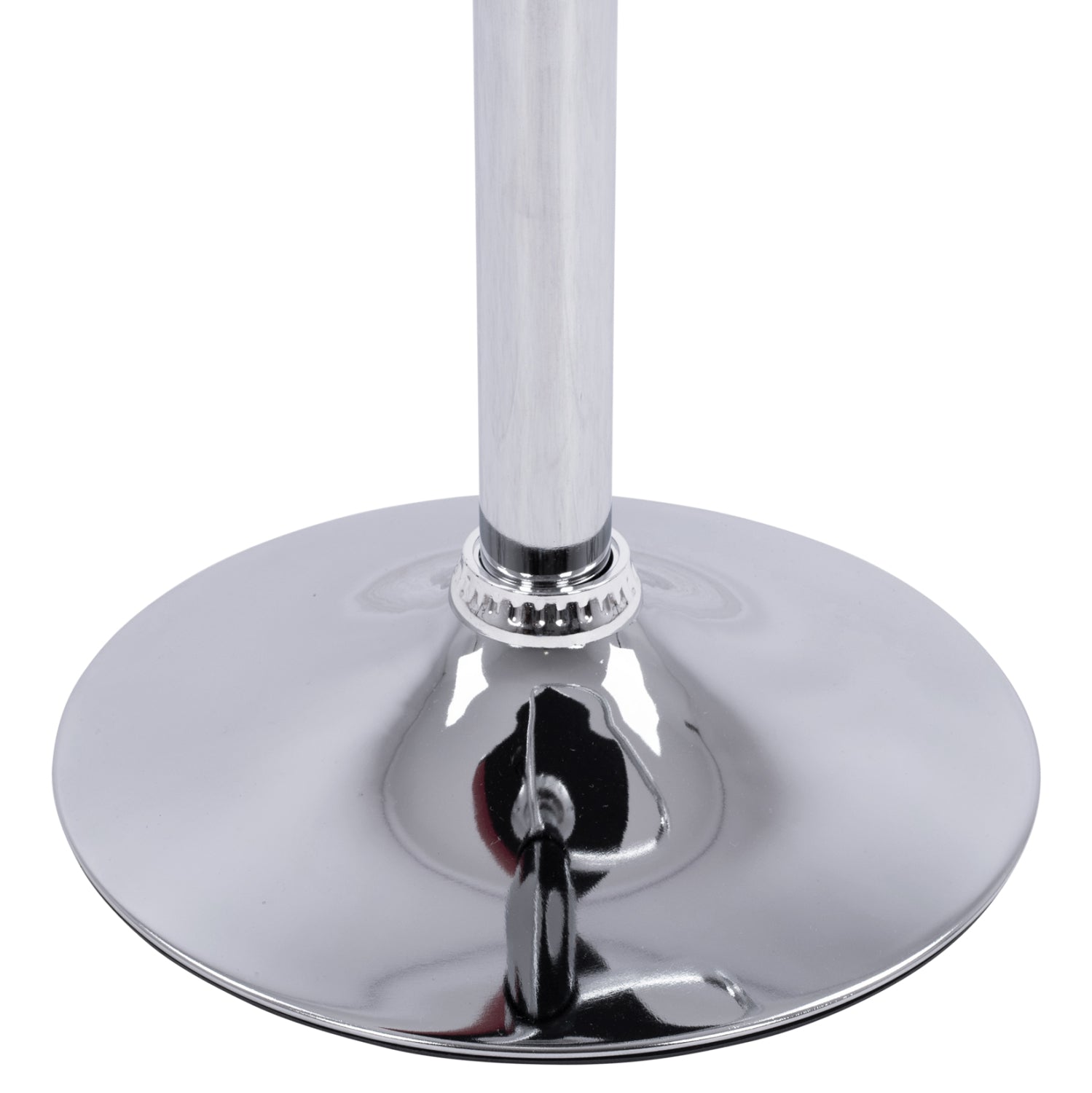 Бар стол Нексъс цвят червен-хром 40x47.5x115